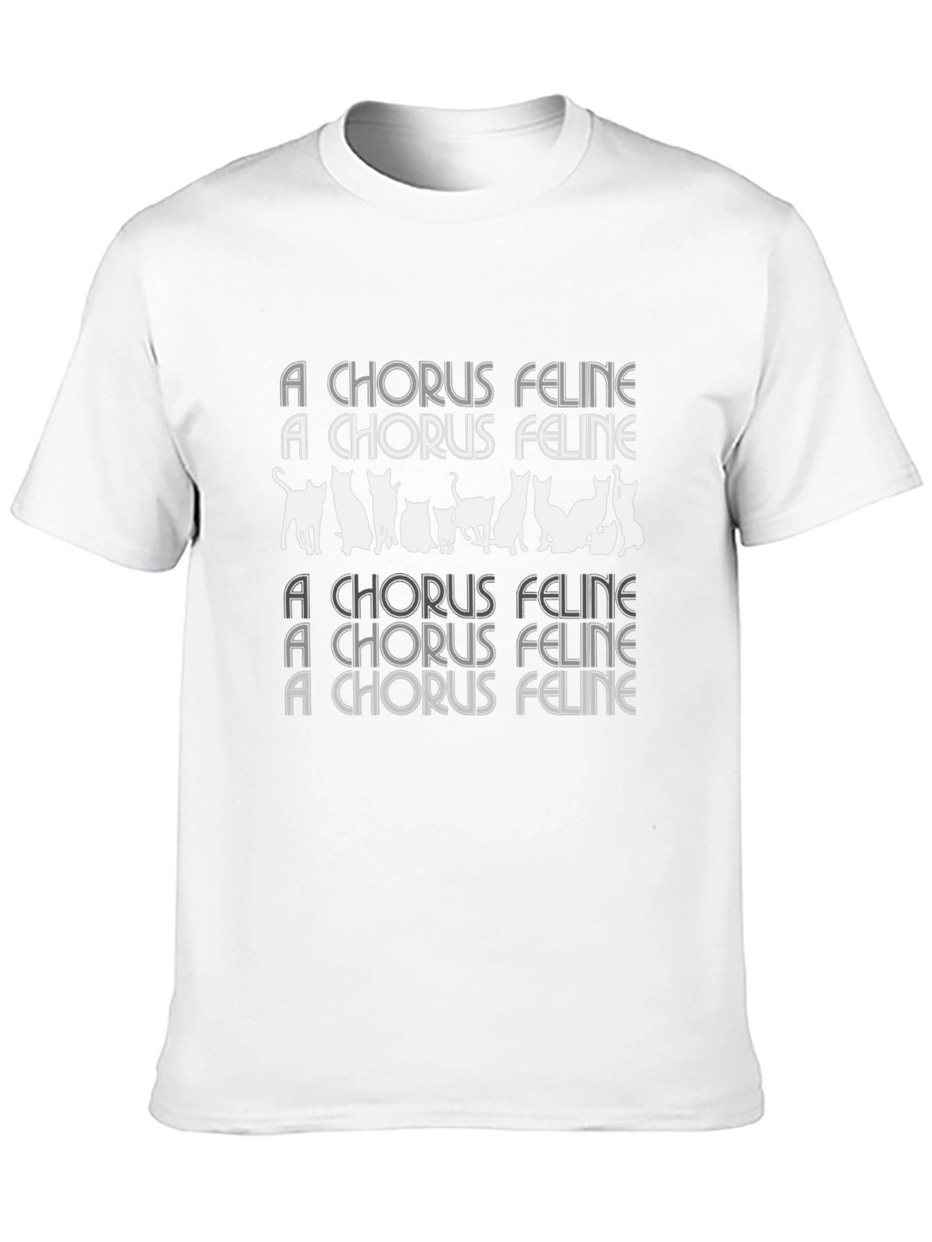 Chorus Feline Graphic Tee | Cat Lover T-Shirt