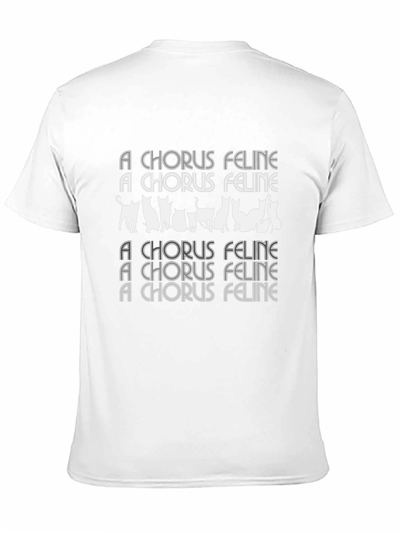 Chorus Feline Graphic Tee | Cat Lover T-Shirt
