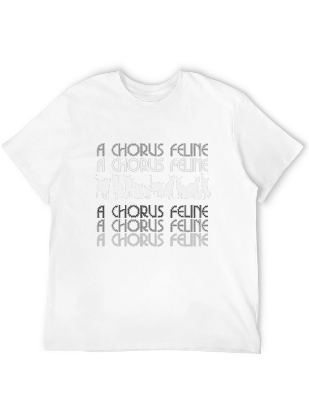 Chorus Feline Graphic Tee | Cat Lover T-Shirt