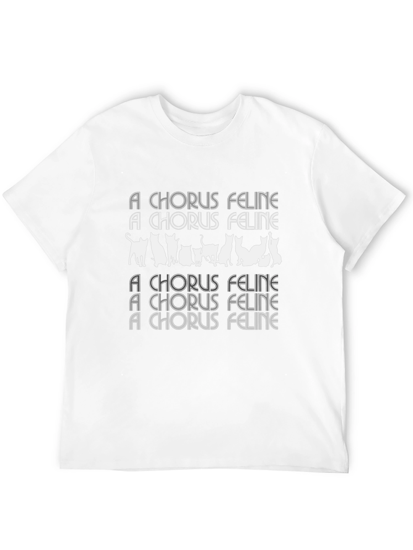 Chorus Feline Graphic Tee | Cat Lover T-Shirt