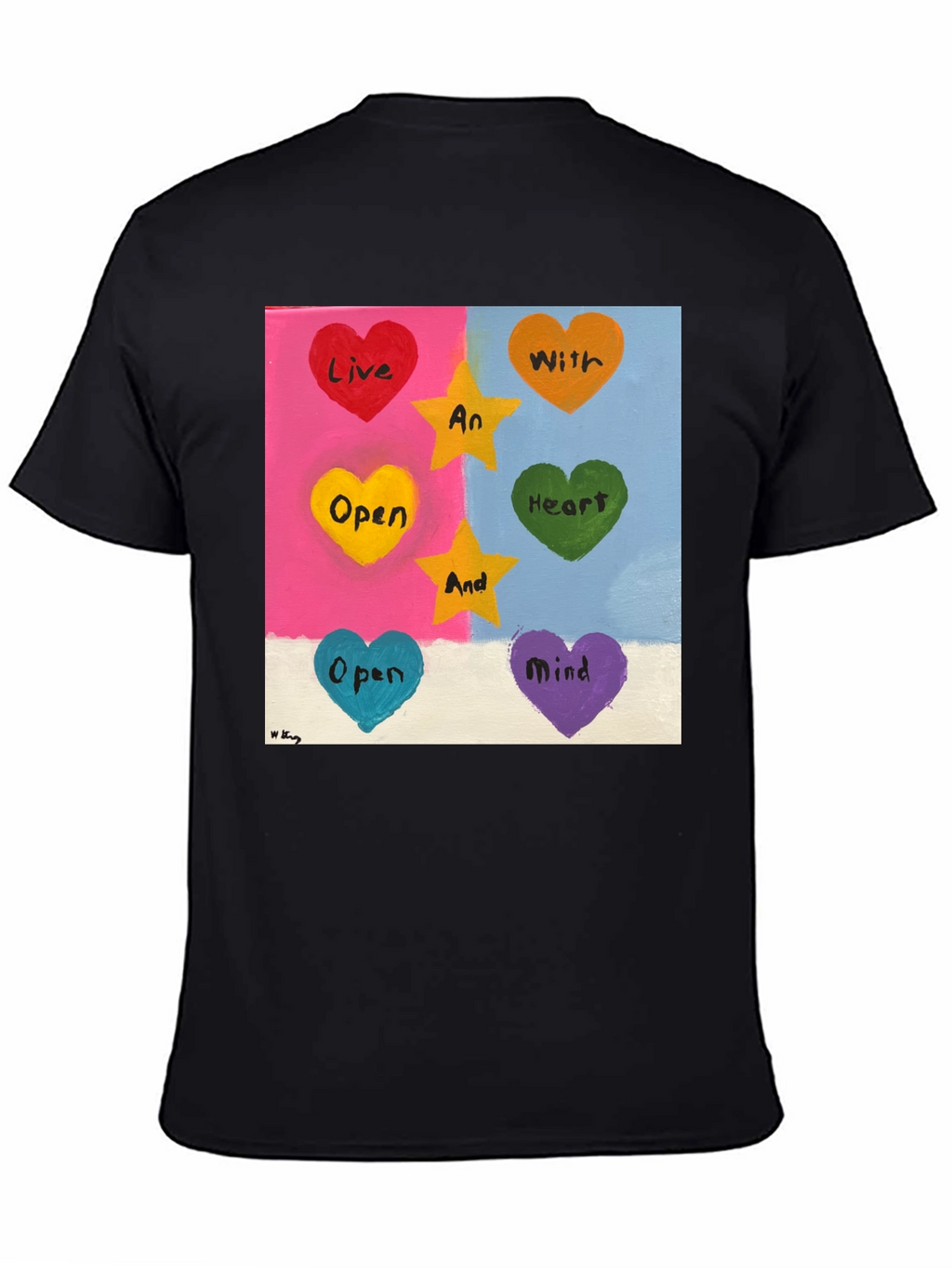 Live with Heart Open Mind T-Shirt