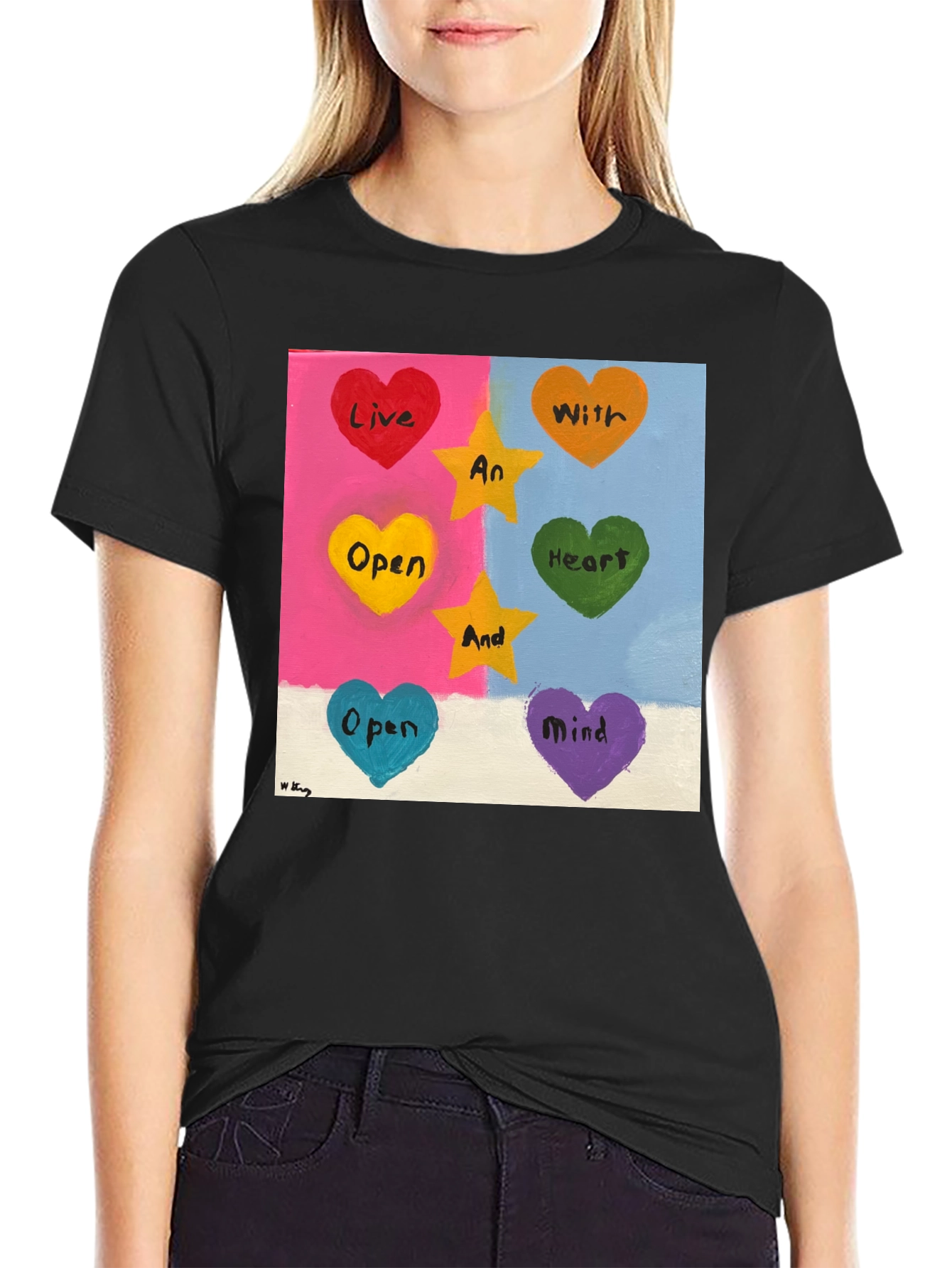 Live with Heart Open Mind T-Shirt
