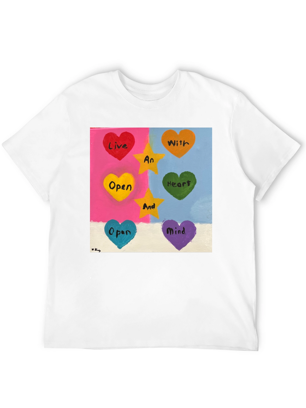 Live with Heart Open Mind T-Shirt