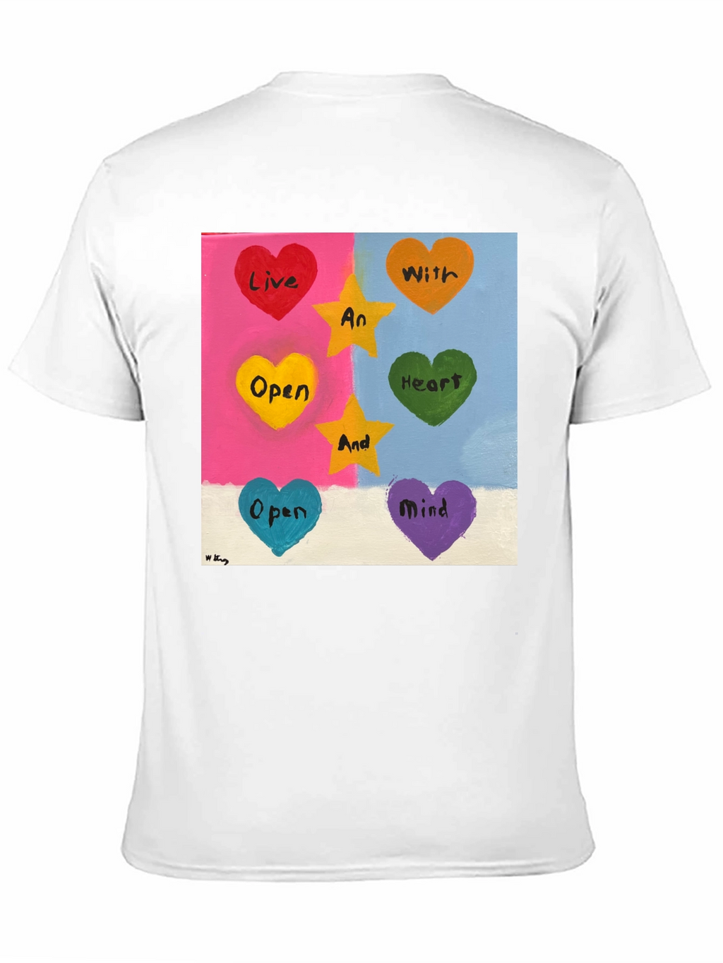 Live with Heart Open Mind T-Shirt