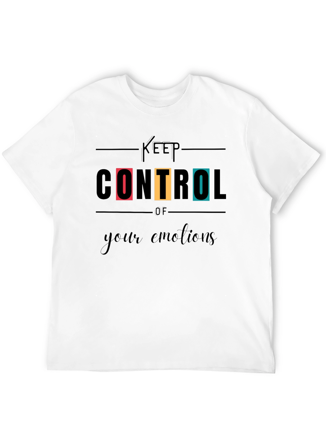 Keep Control T-Shirt - Trendy Graphic Tee