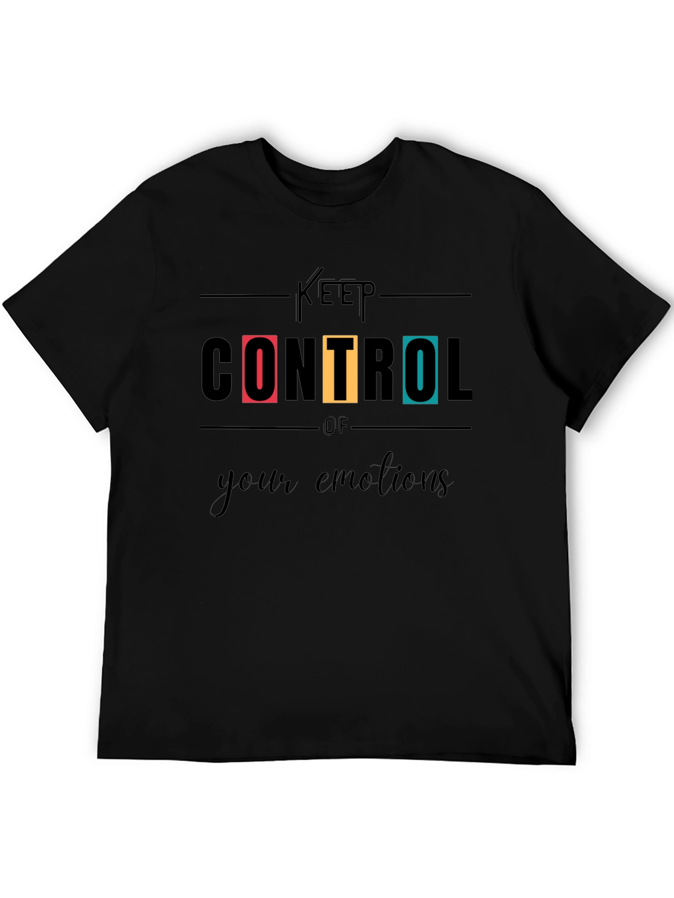Keep Control T-Shirt - Trendy Graphic Tee
