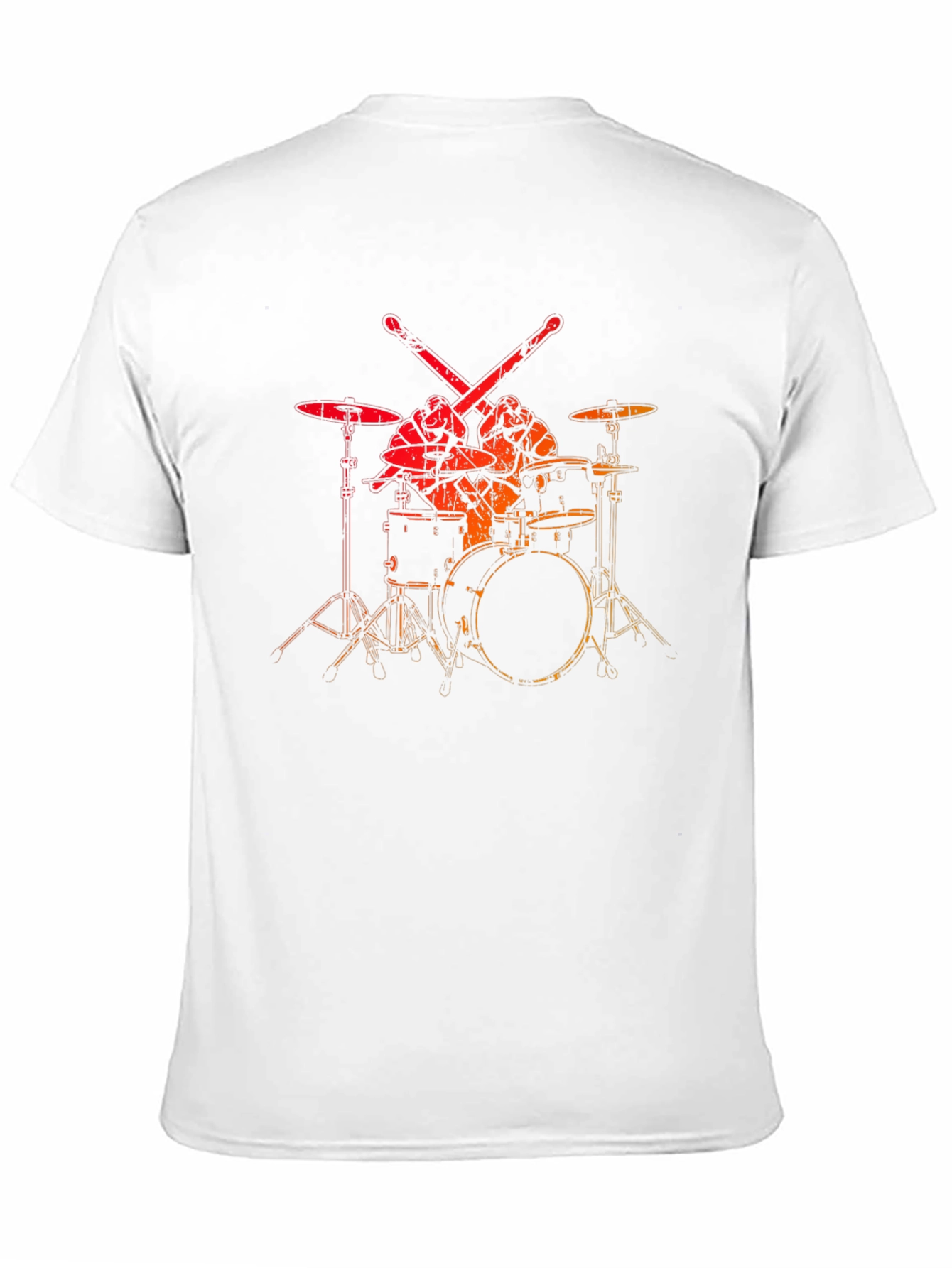 Drum Set Graphic Tee - Musicians Style