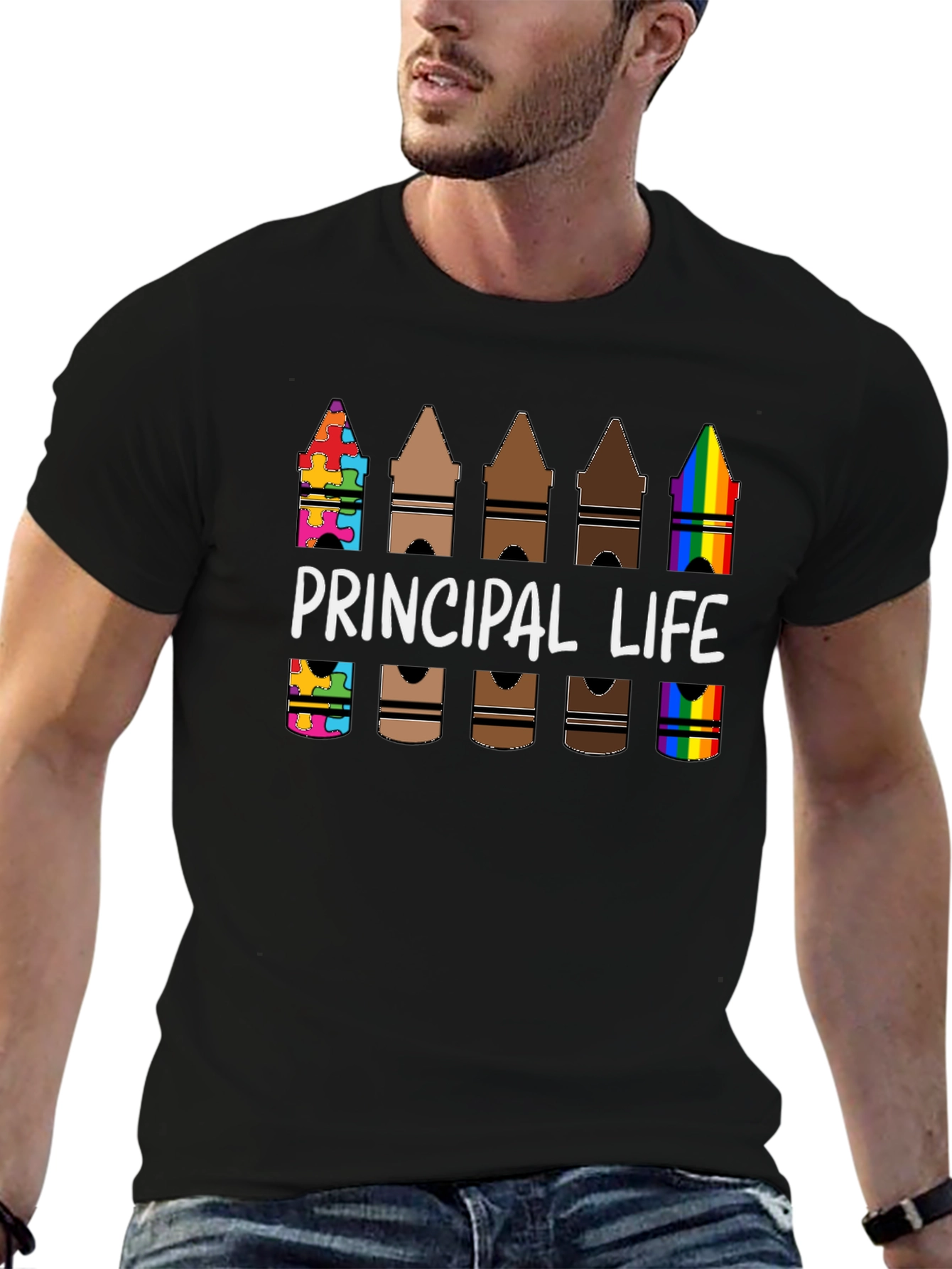 Principal Life Crayon T-Shirt