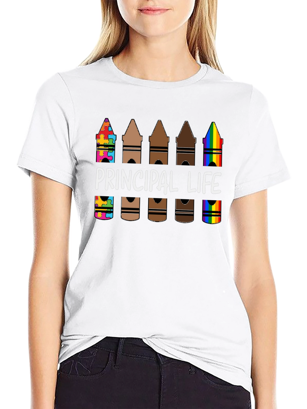 Principal Life Crayon T-Shirt