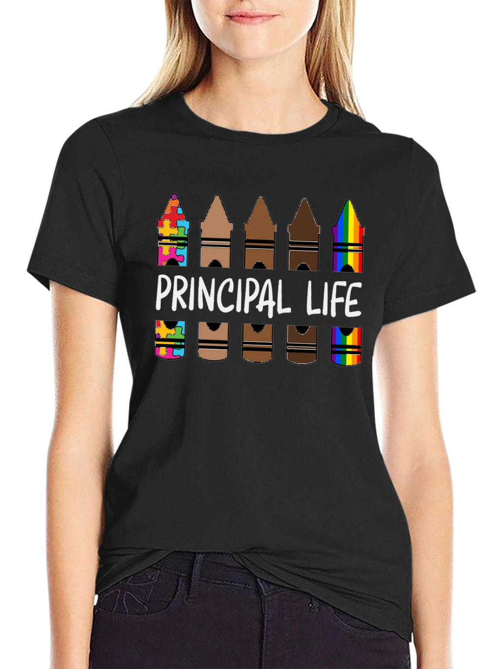 Principal Life Crayon T-Shirt