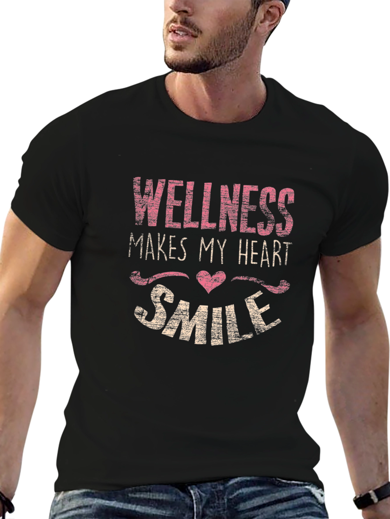 Wellness Makes My Heart Smile T-Shirt
