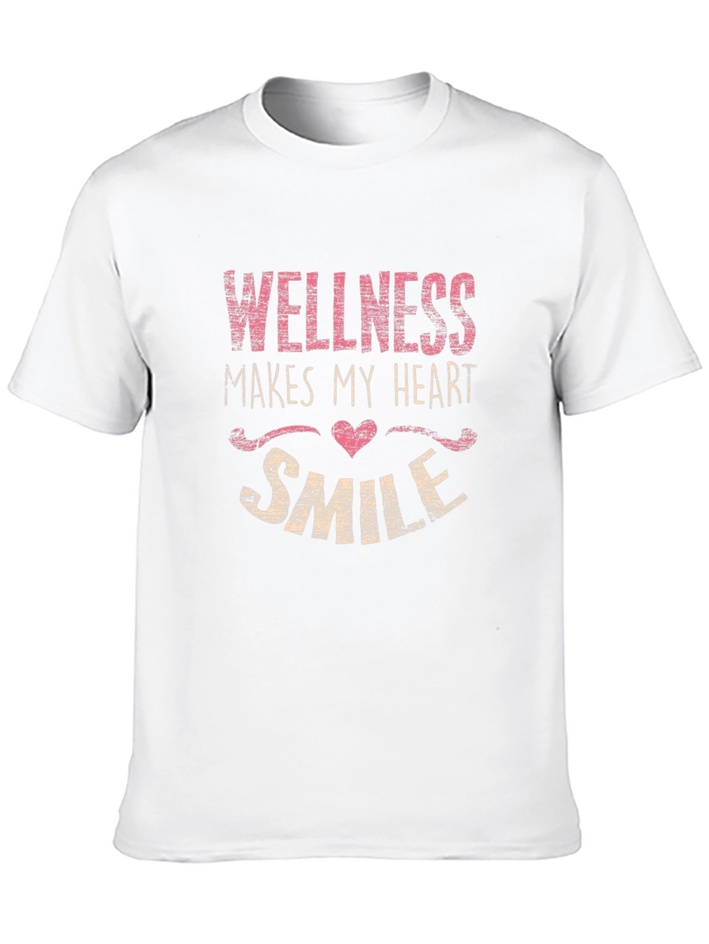 Wellness Makes My Heart Smile T-Shirt