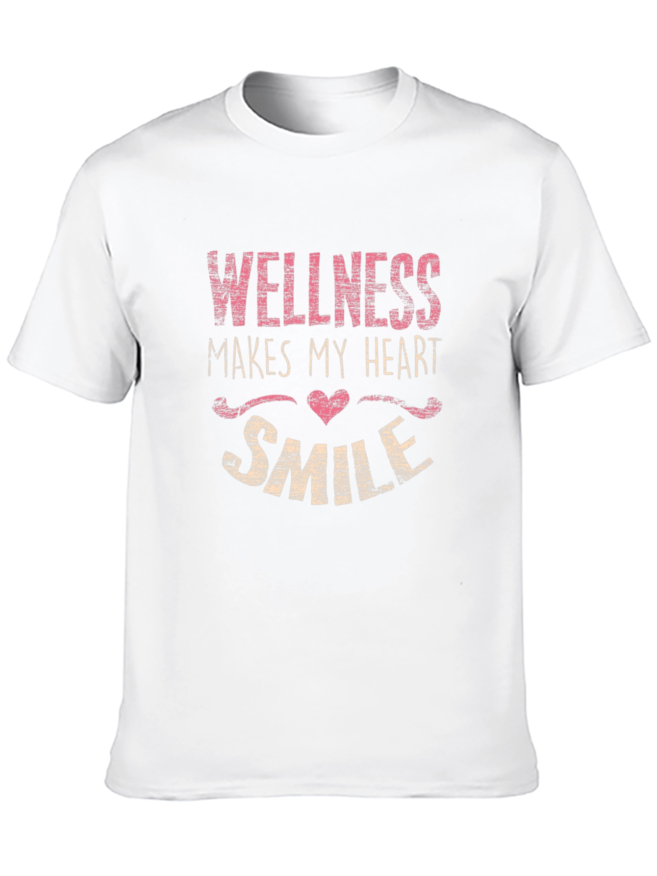 Wellness Makes My Heart Smile T-Shirt