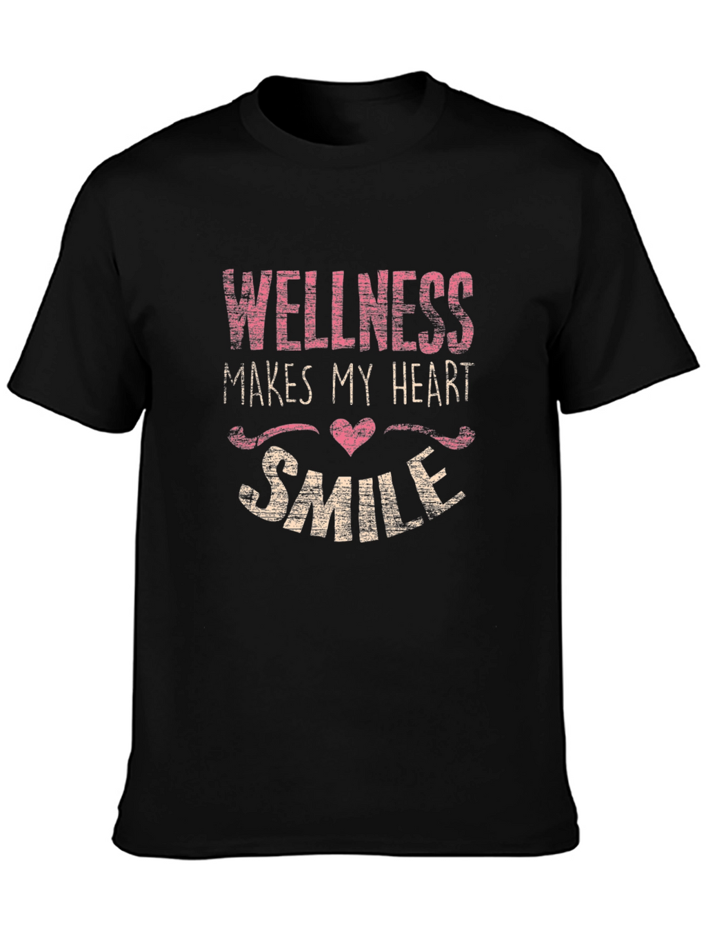 Wellness Makes My Heart Smile T-Shirt