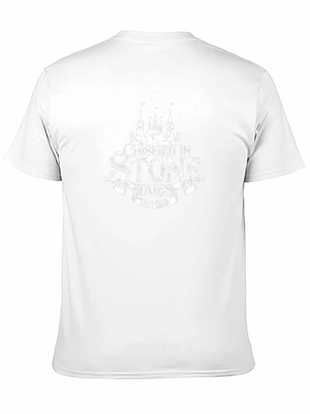 Chiseled in Stone Tales Untold Black T-Shirt