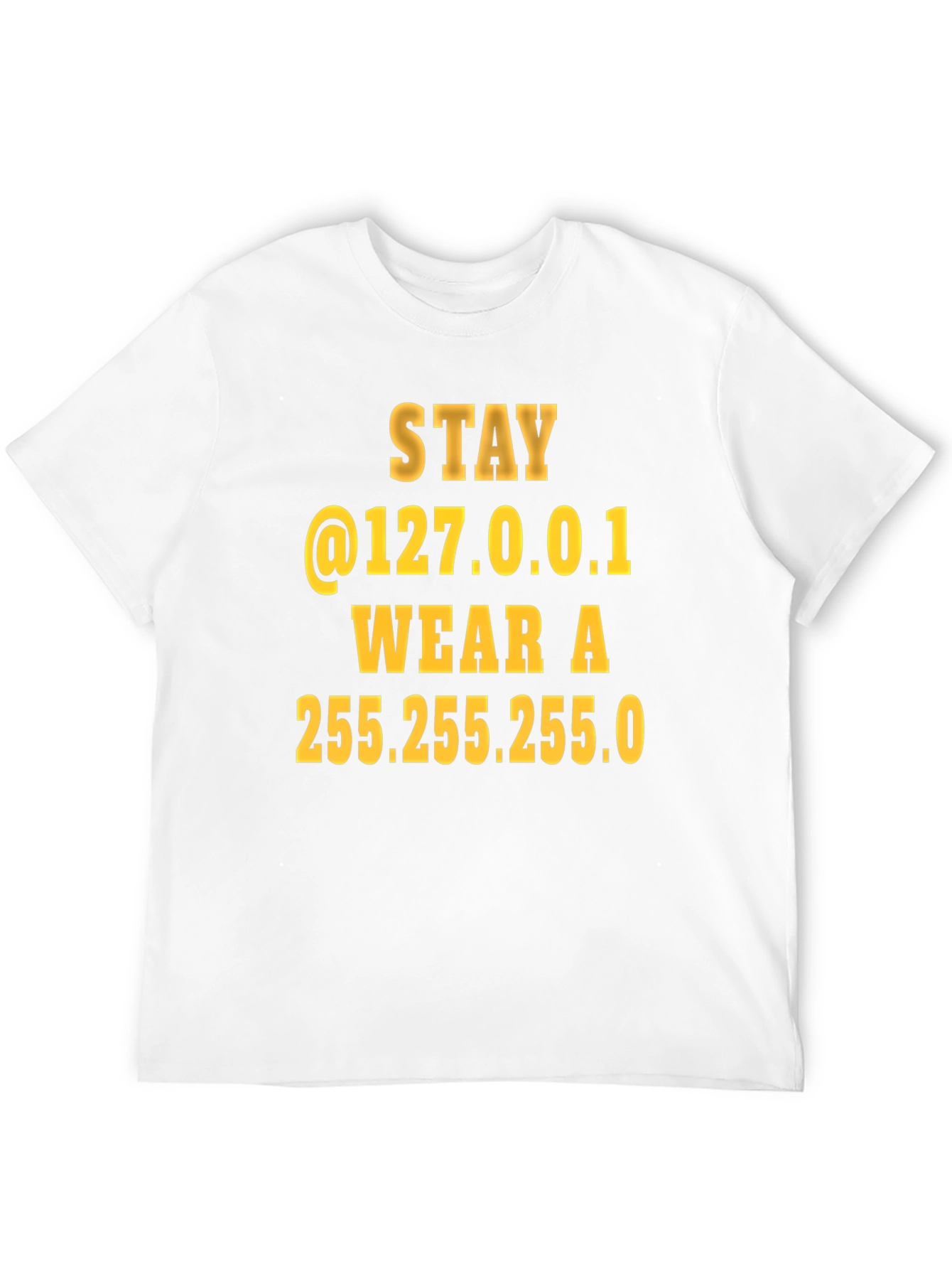 Stay Home T-Shirt Funny IT Geek Network Mask Tee