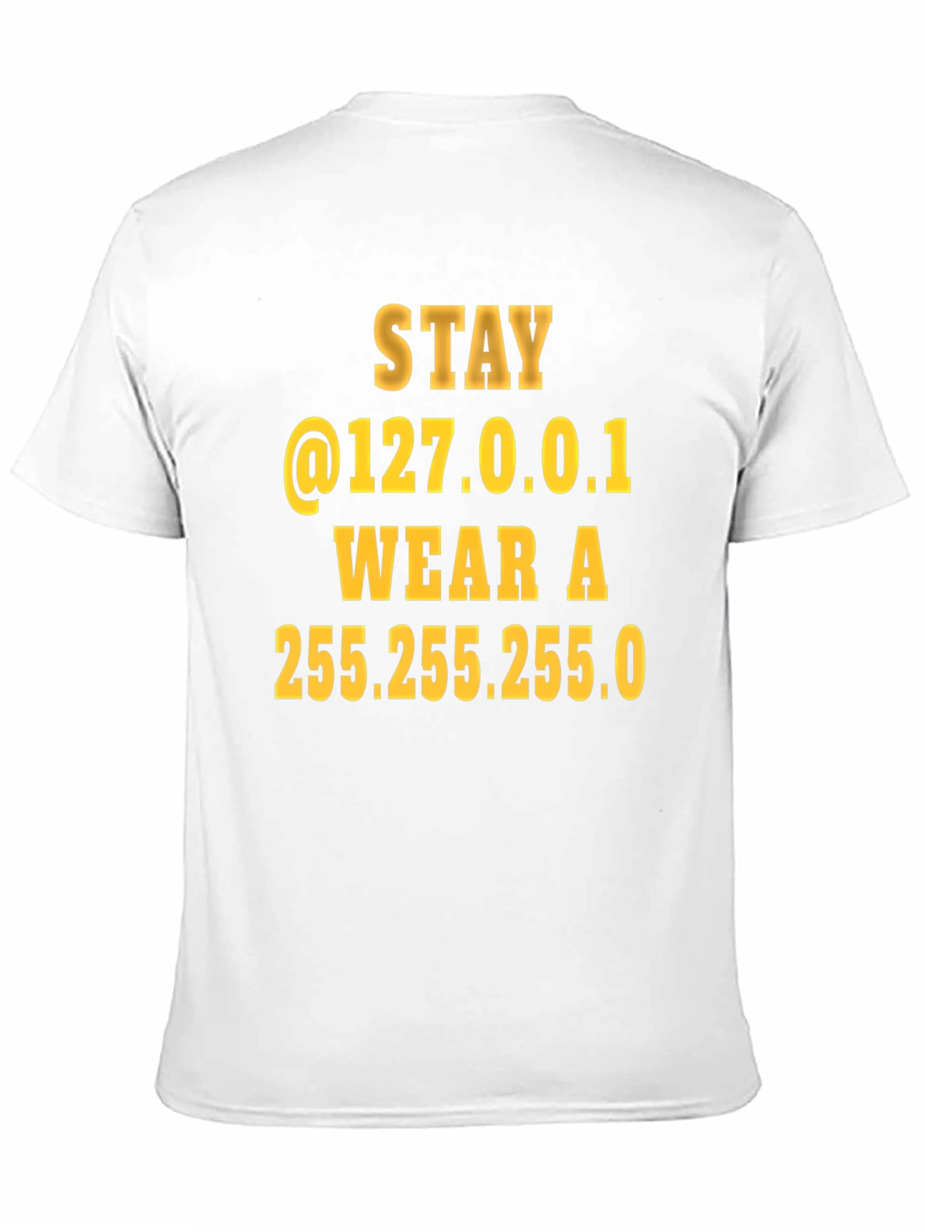 Stay Home T-Shirt Funny IT Geek Network Mask Tee