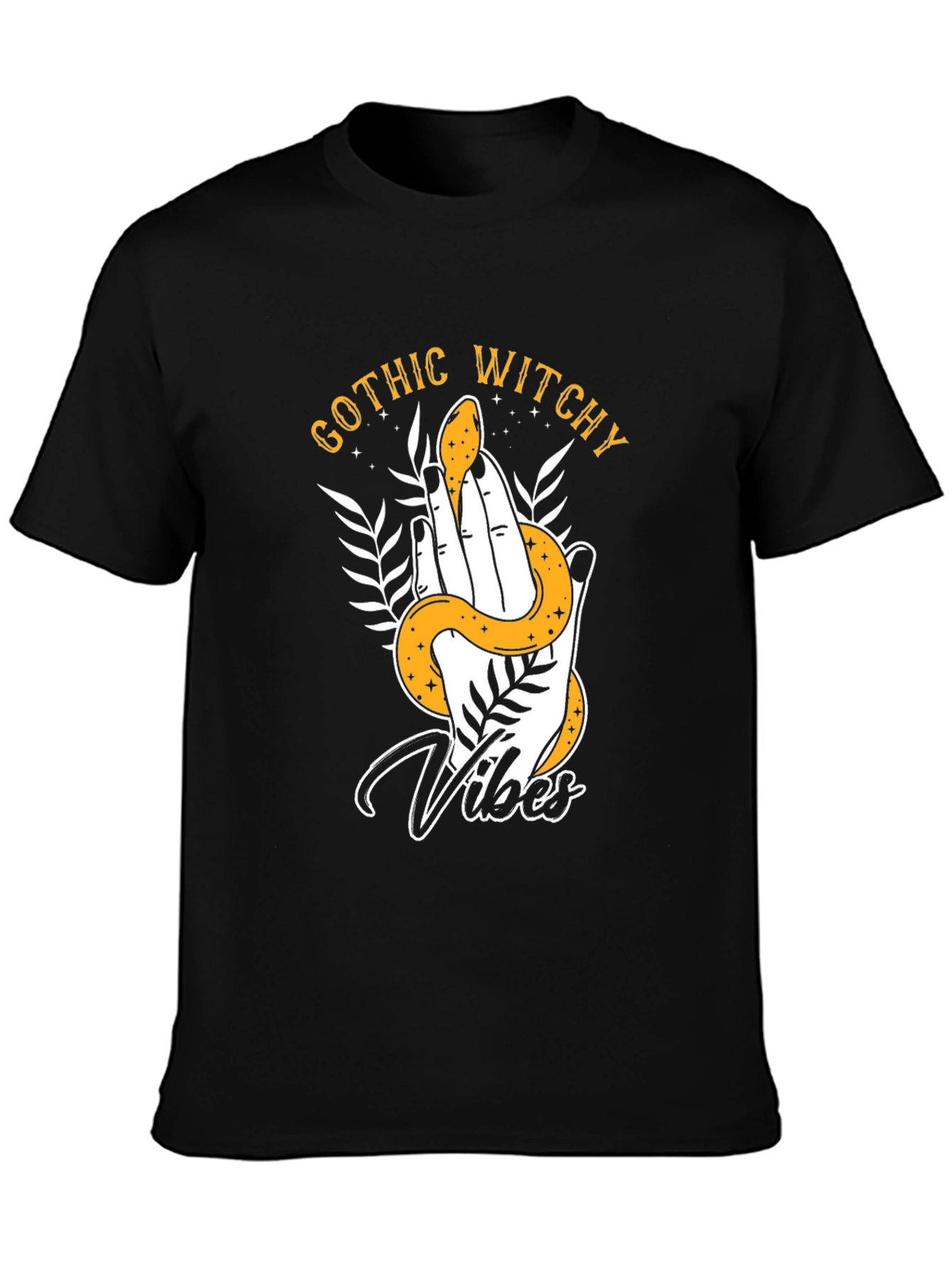Gothic Witchy Vibes Snake Graphic Tee