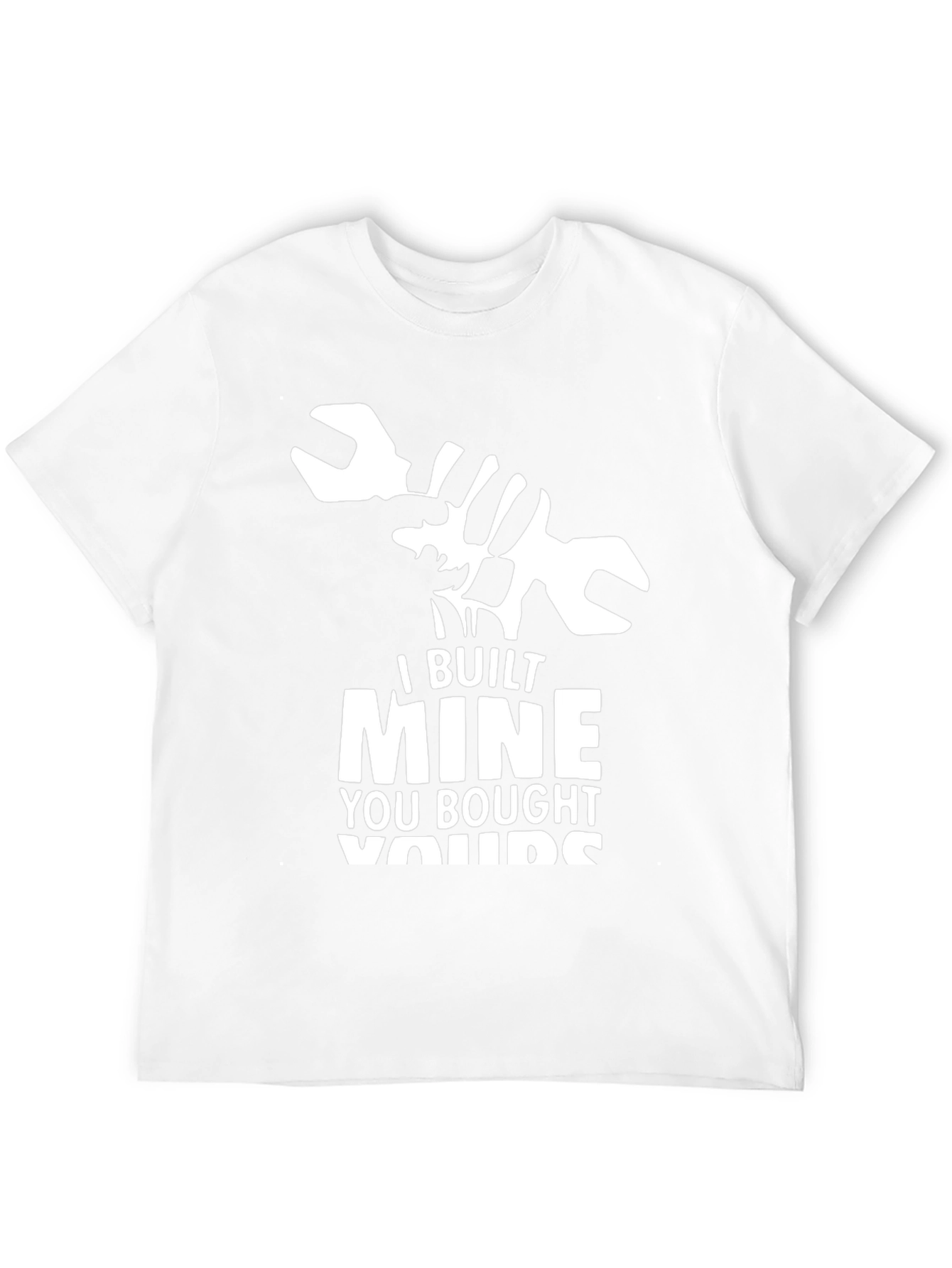 I Built Mine T-Shirt - Mechanic Gift