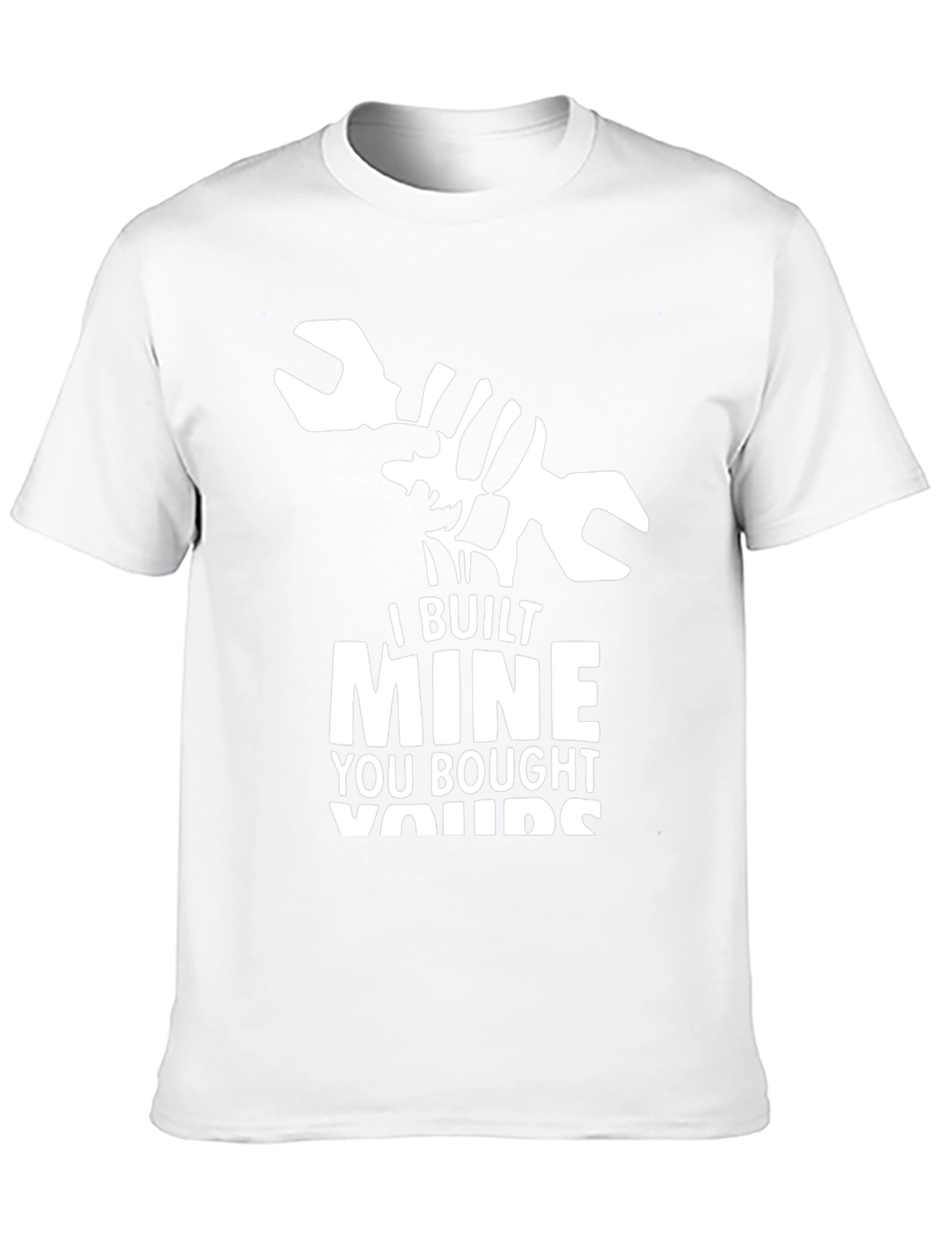 I Built Mine T-Shirt - Mechanic Gift