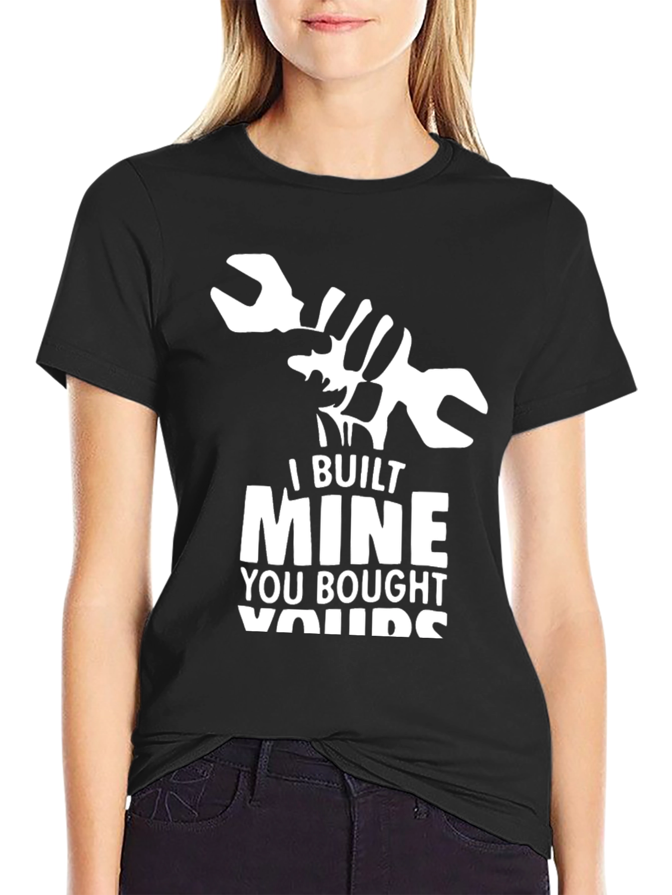 I Built Mine T-Shirt - Mechanic Gift