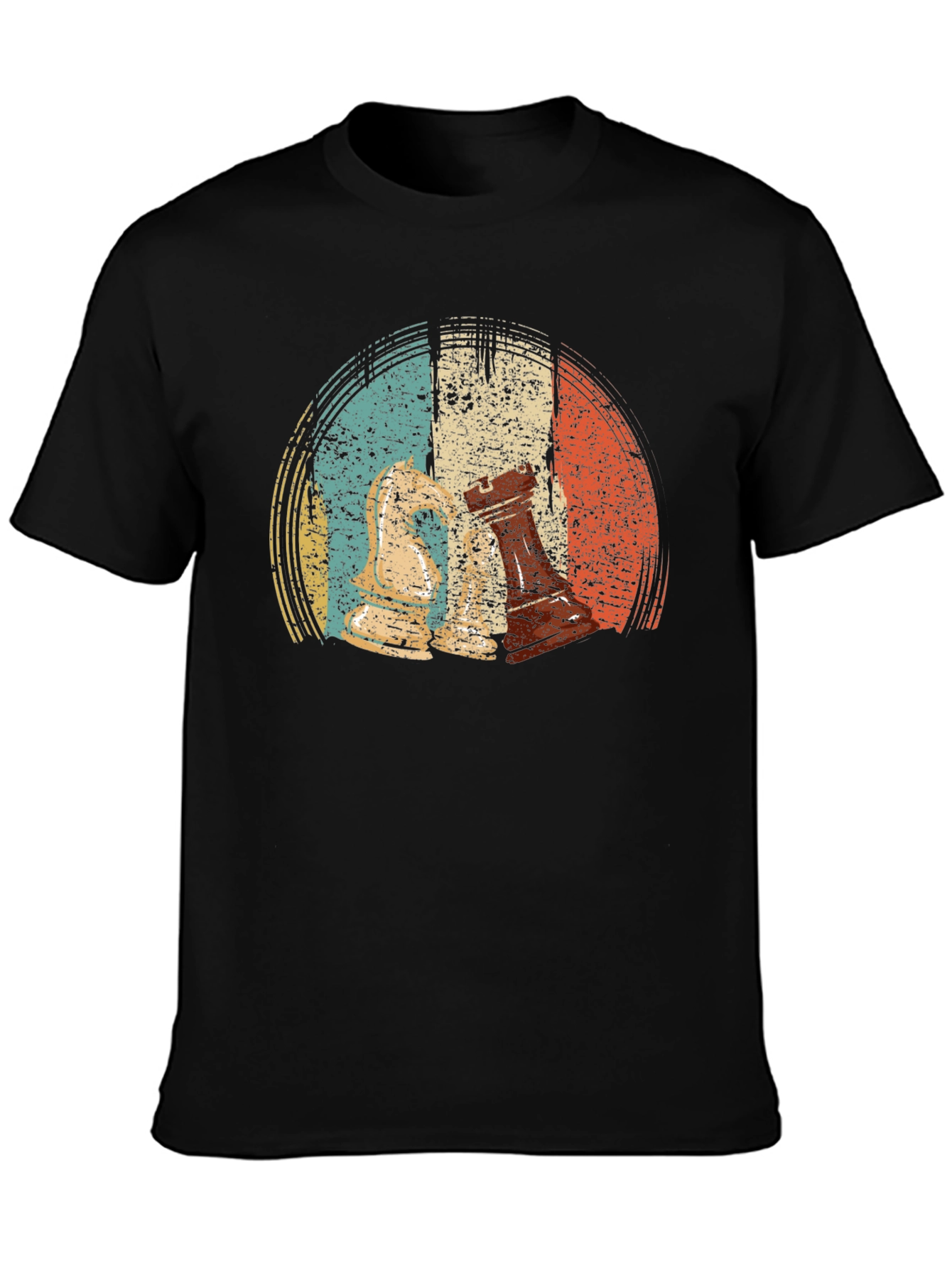 Retro Chess Piece Graphic Tee