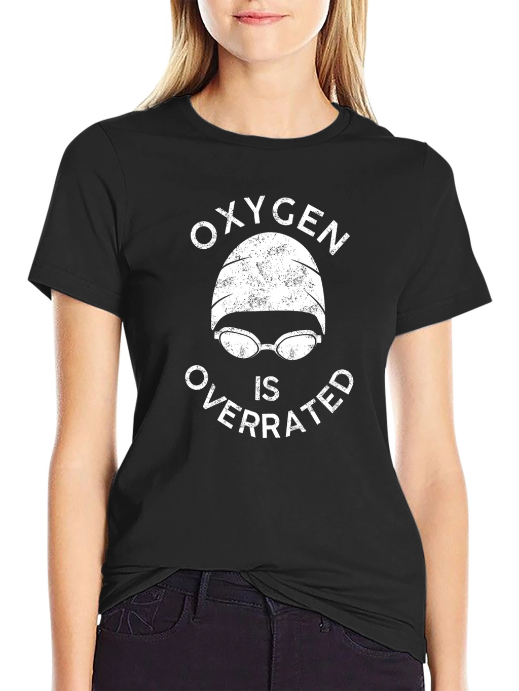 Oxygen Is Overrated Swimmer T-Shirt