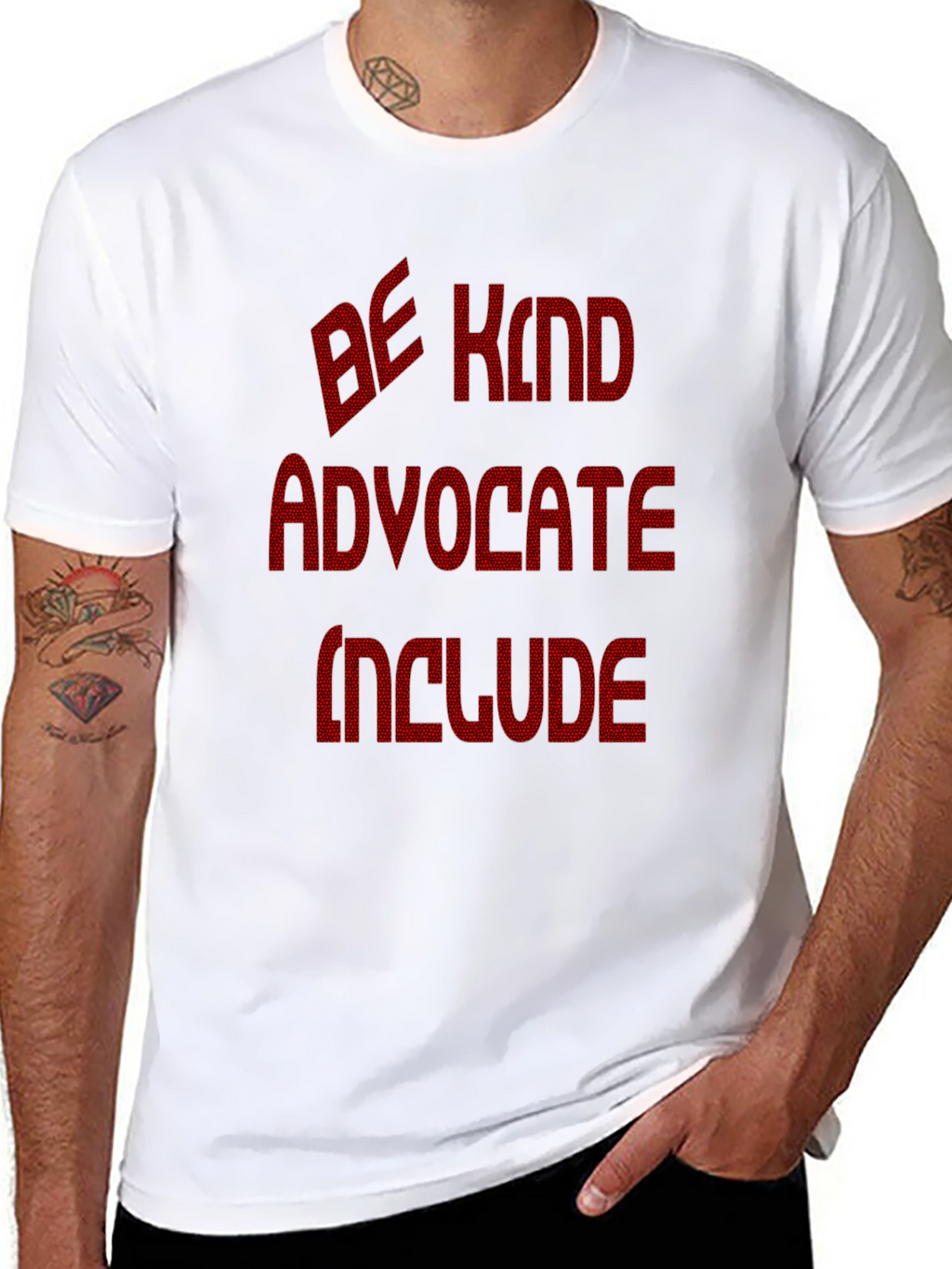 Be Kind Advocate Include Graphic T-Shirt