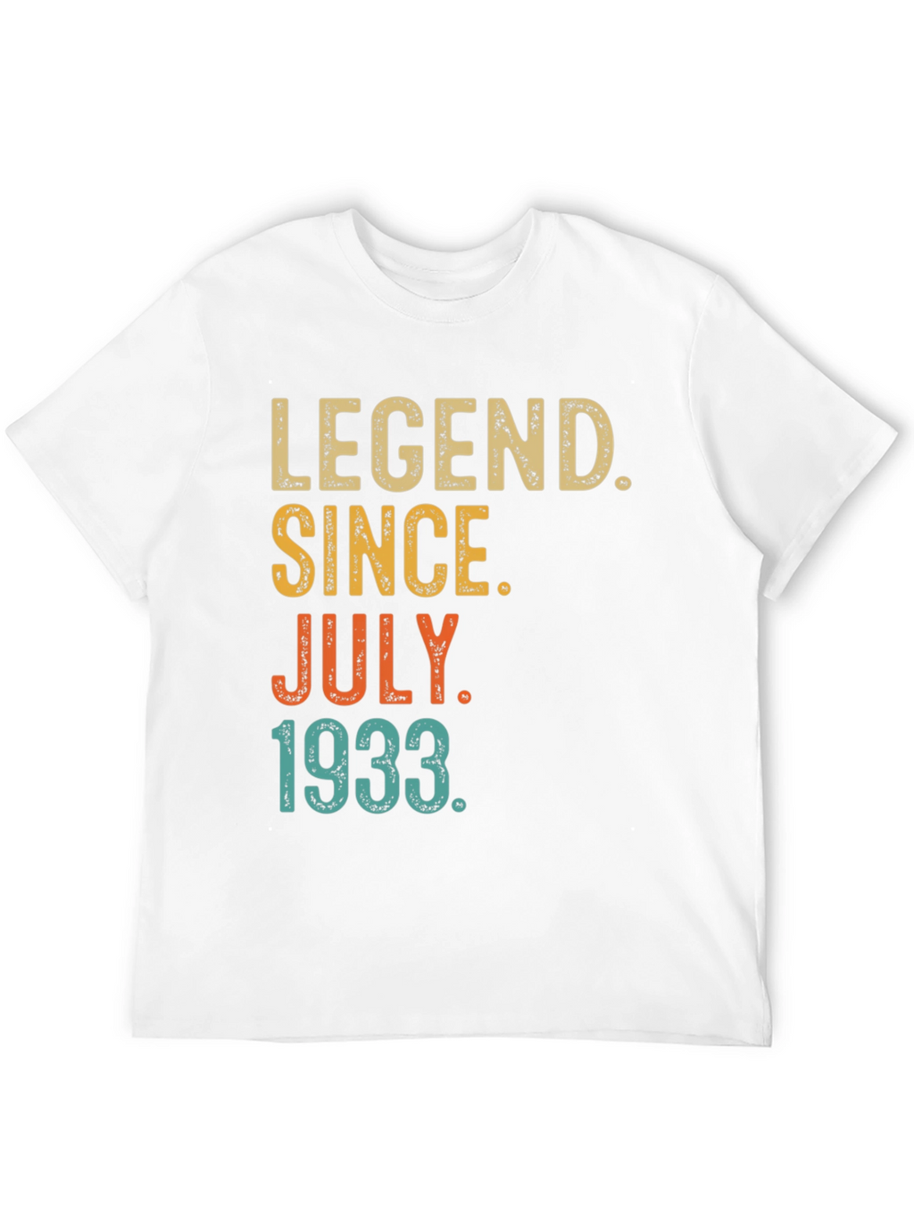 Legend Since July 1933 T-Shirt
