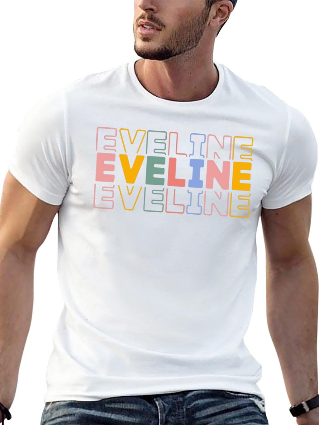 Eveline Retro Name T-Shirt