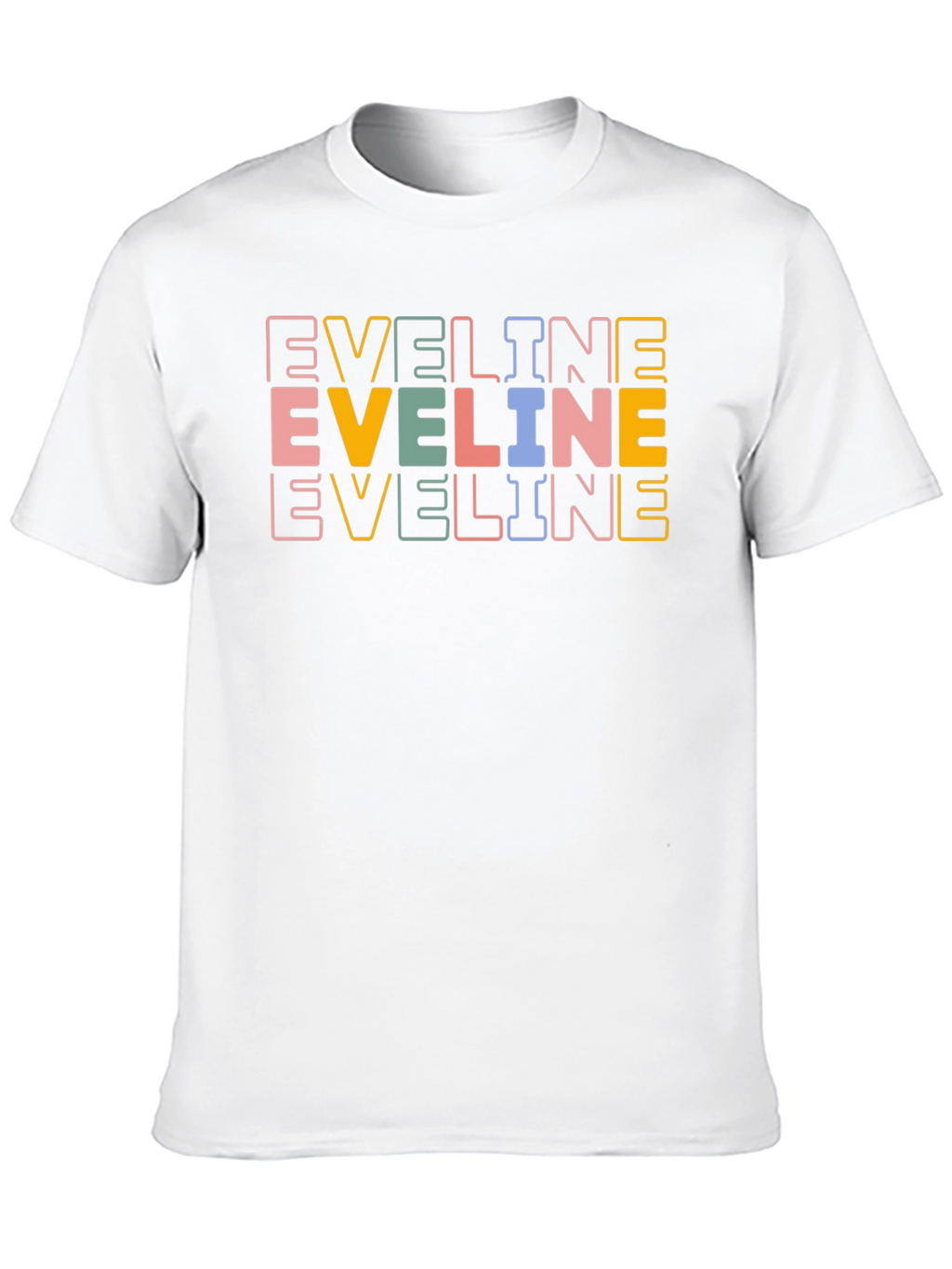 Eveline Retro Name T-Shirt