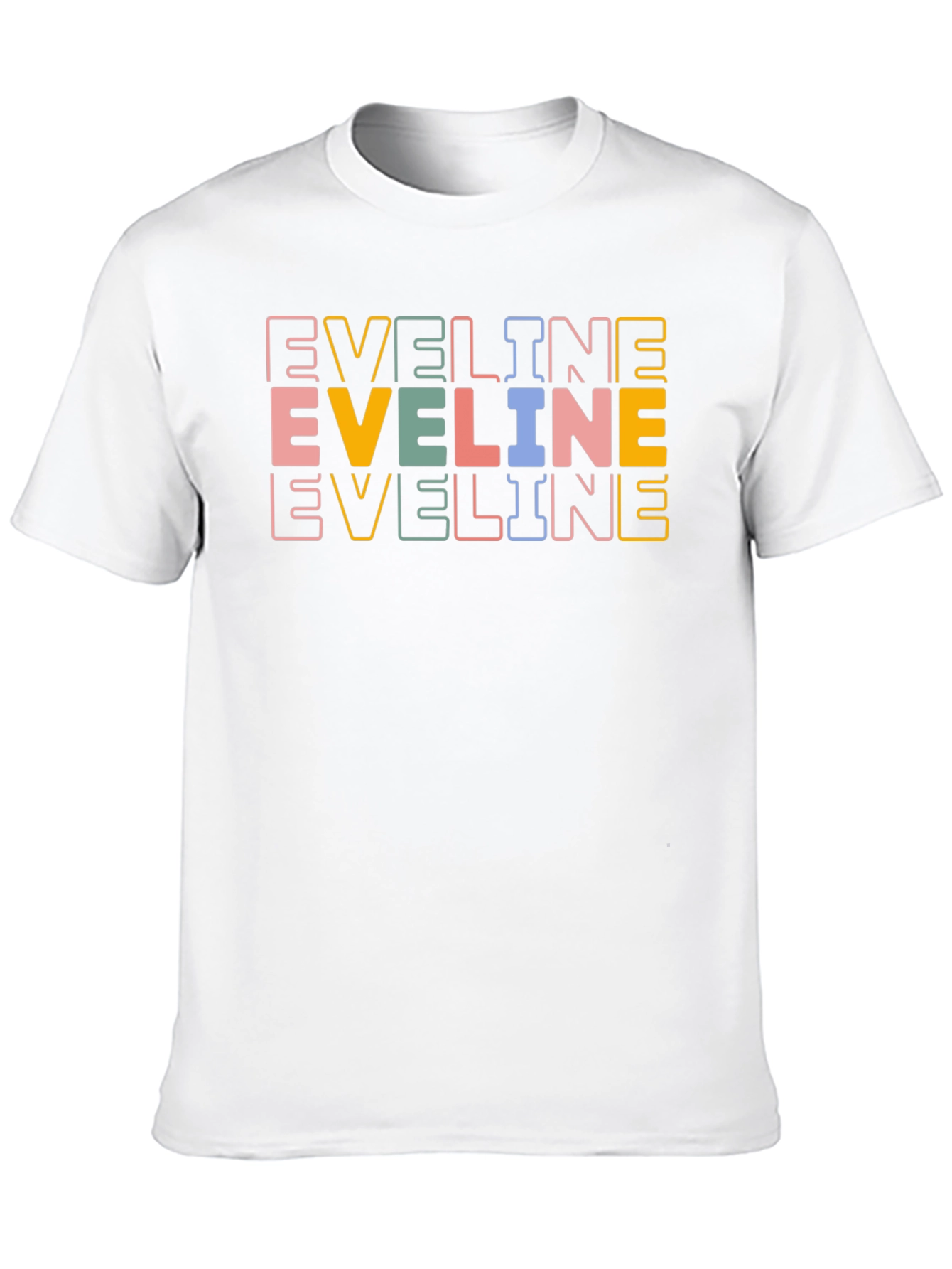 Eveline Retro Name T-Shirt