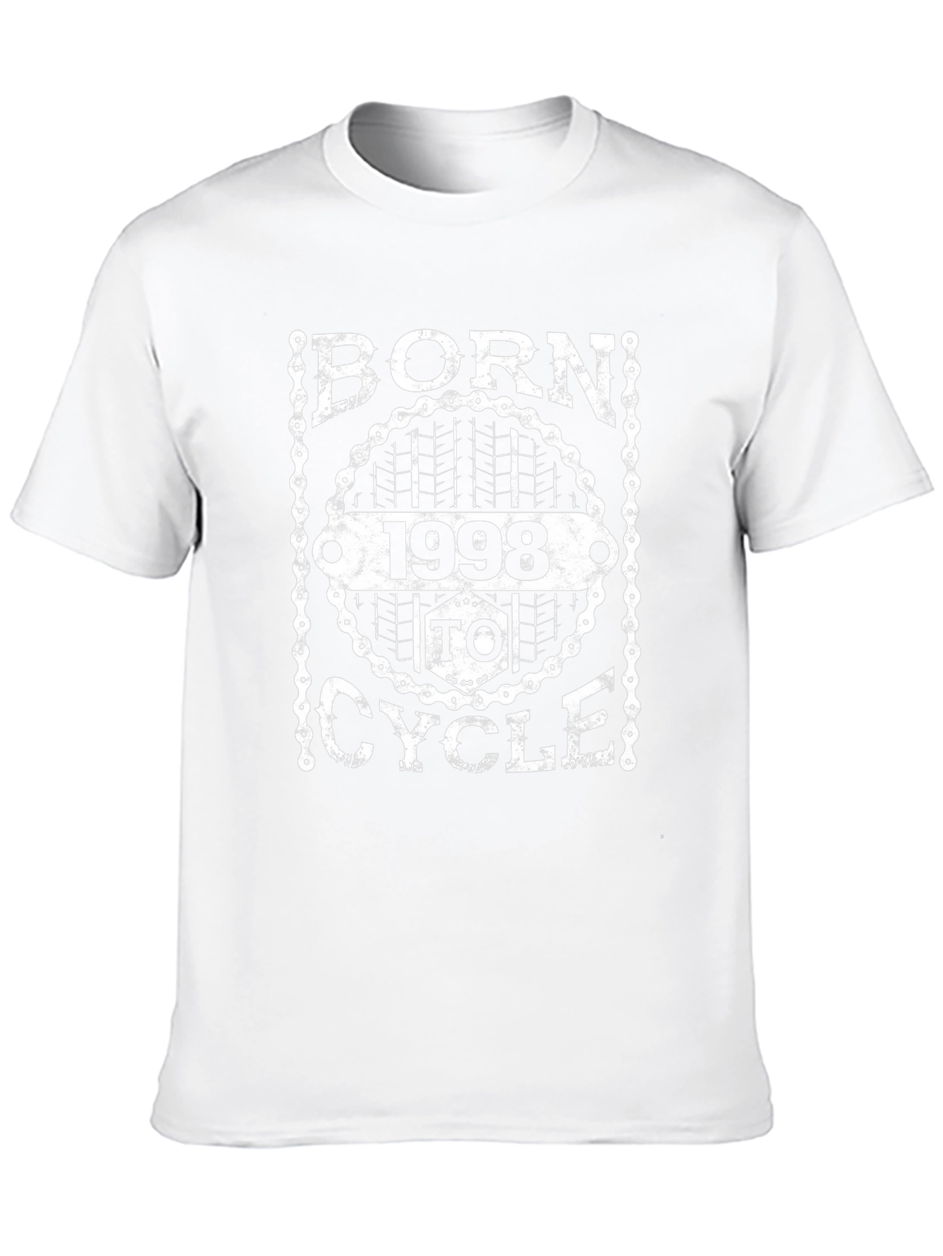 Born 1998 to Cycle Black Graphic T-Shirt