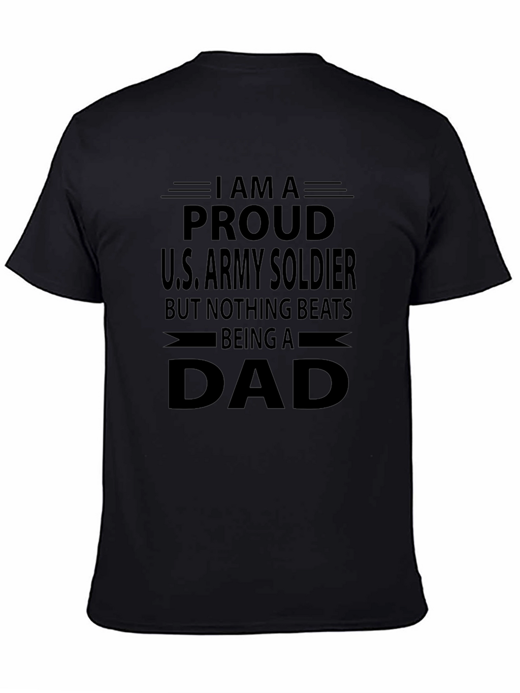 Proud Army Soldier Dad T-Shirt