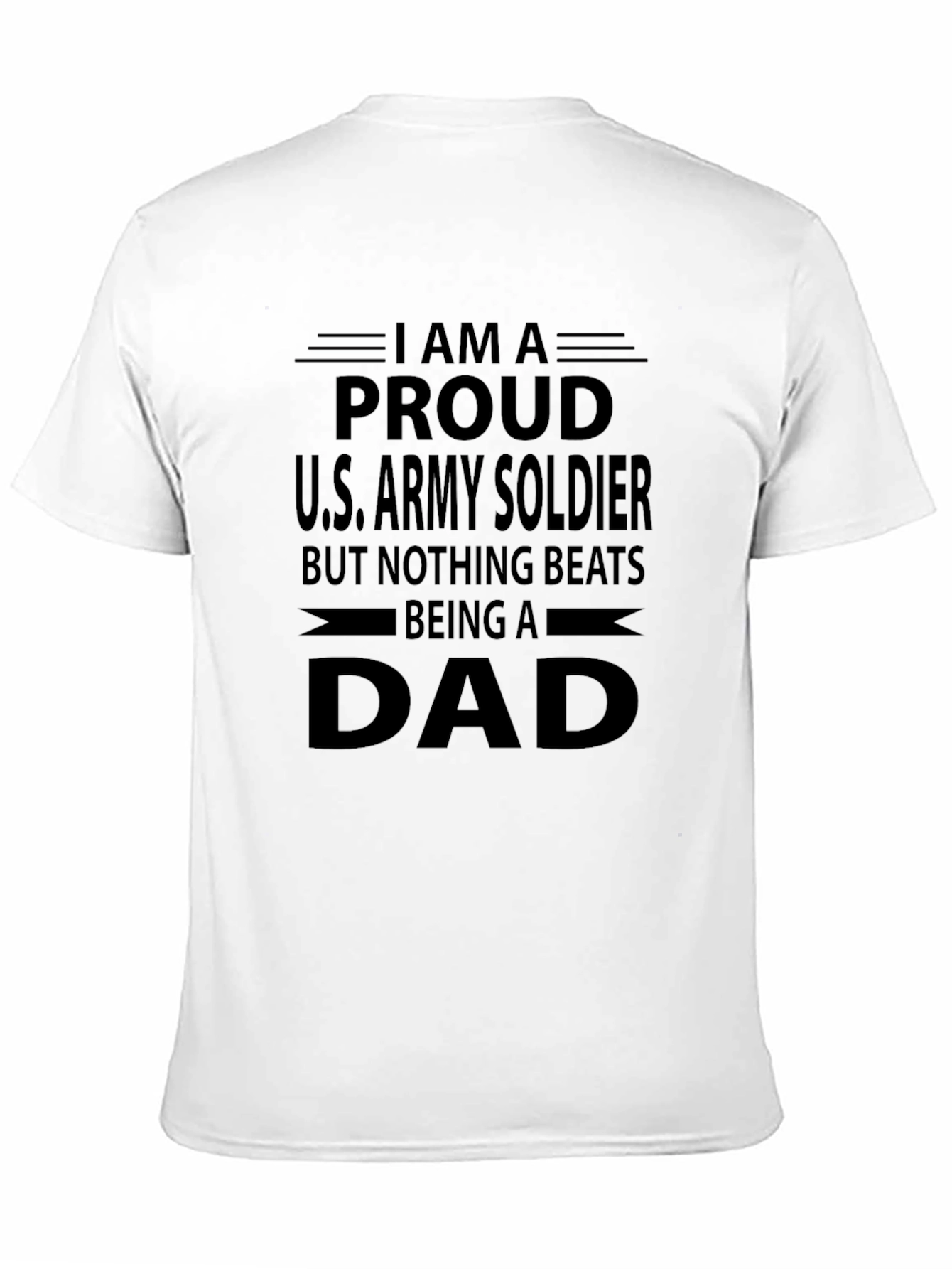Proud Army Soldier Dad T-Shirt
