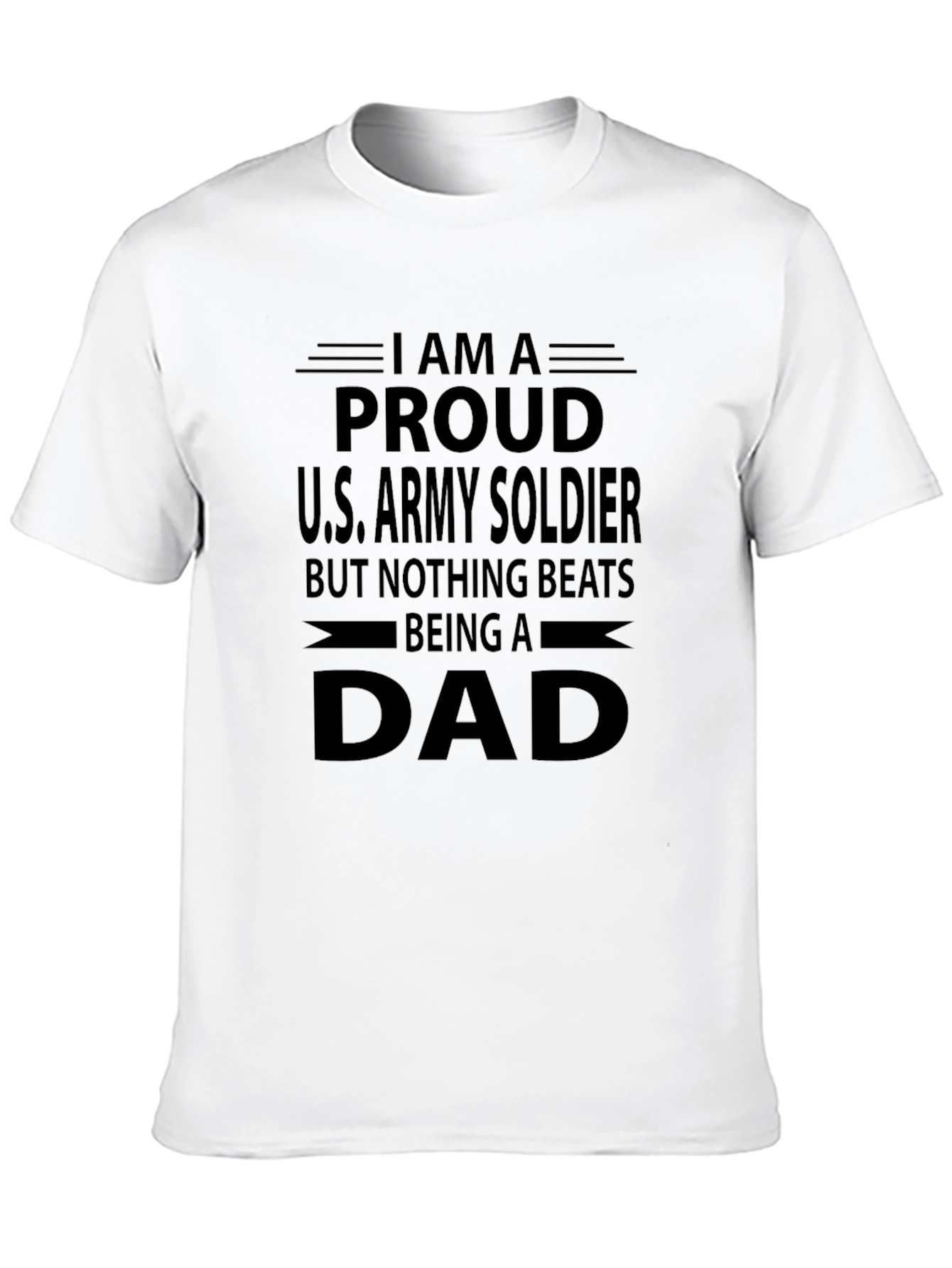 Proud Army Soldier Dad T-Shirt