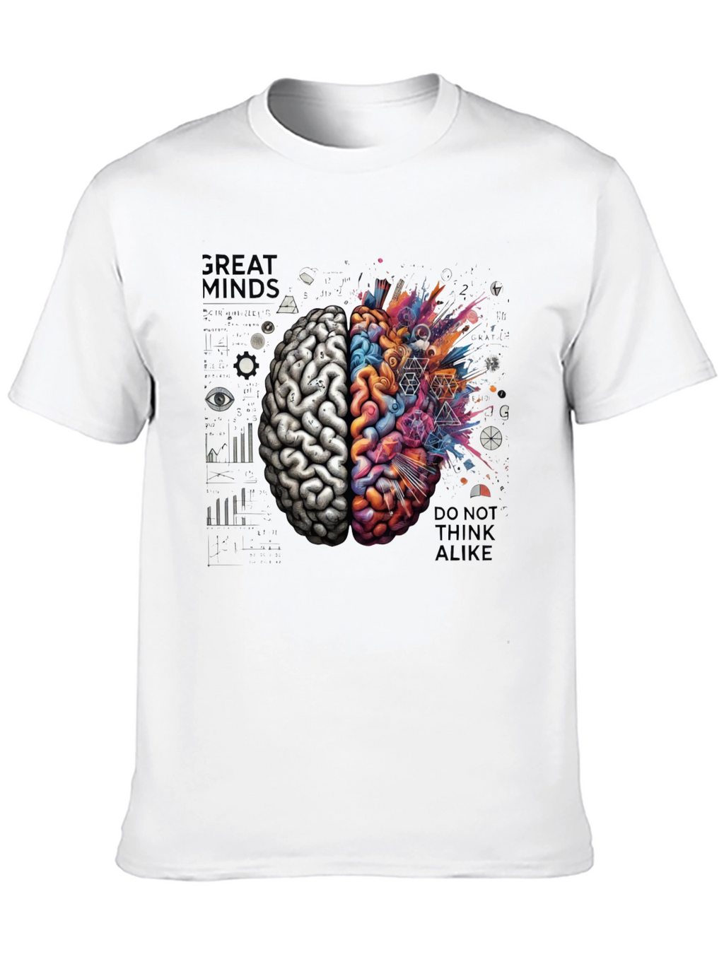 Brain Art T-Shirt - Creative Minds Apparel