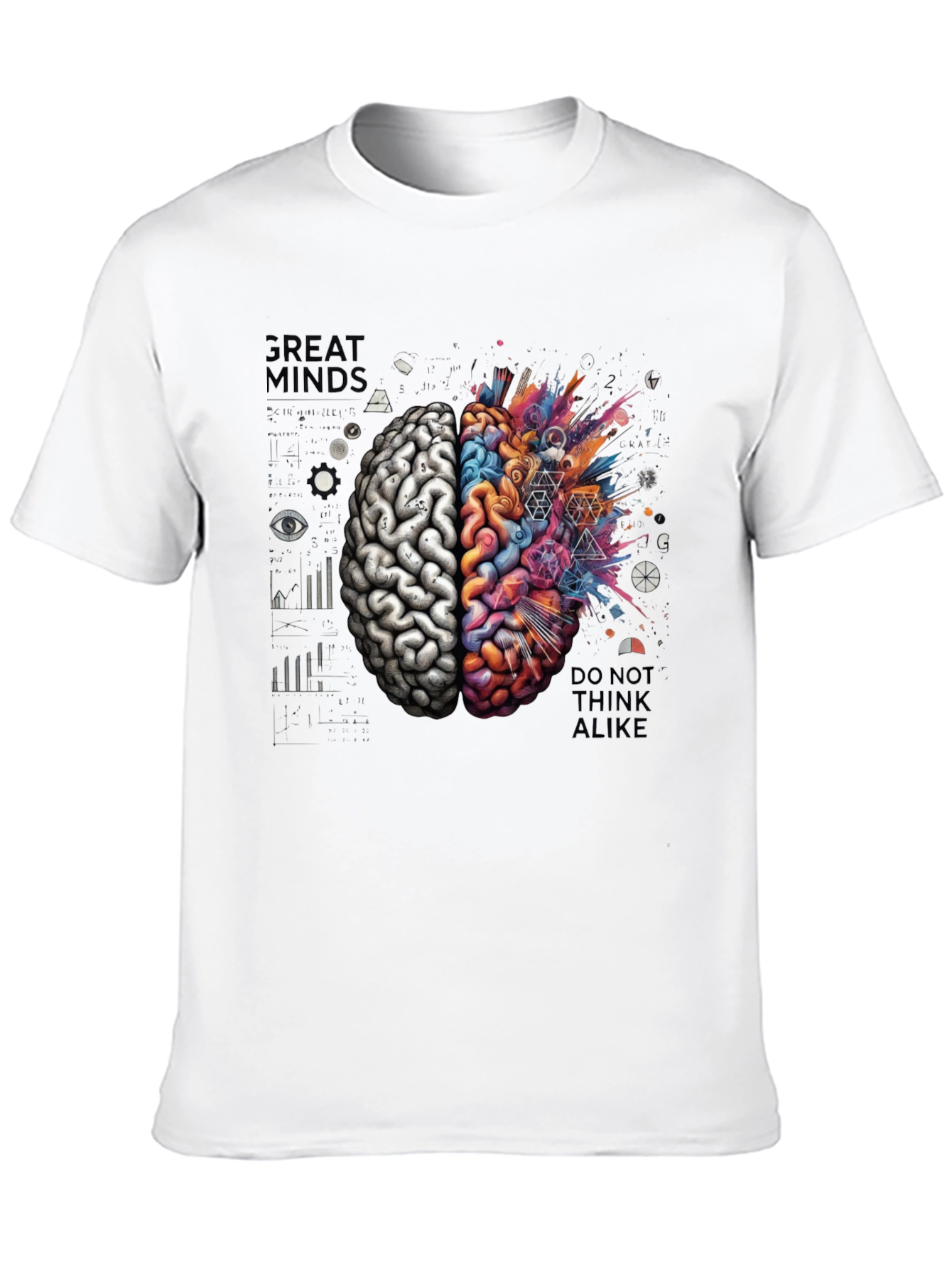 Brain Art T-Shirt - Creative Minds Apparel