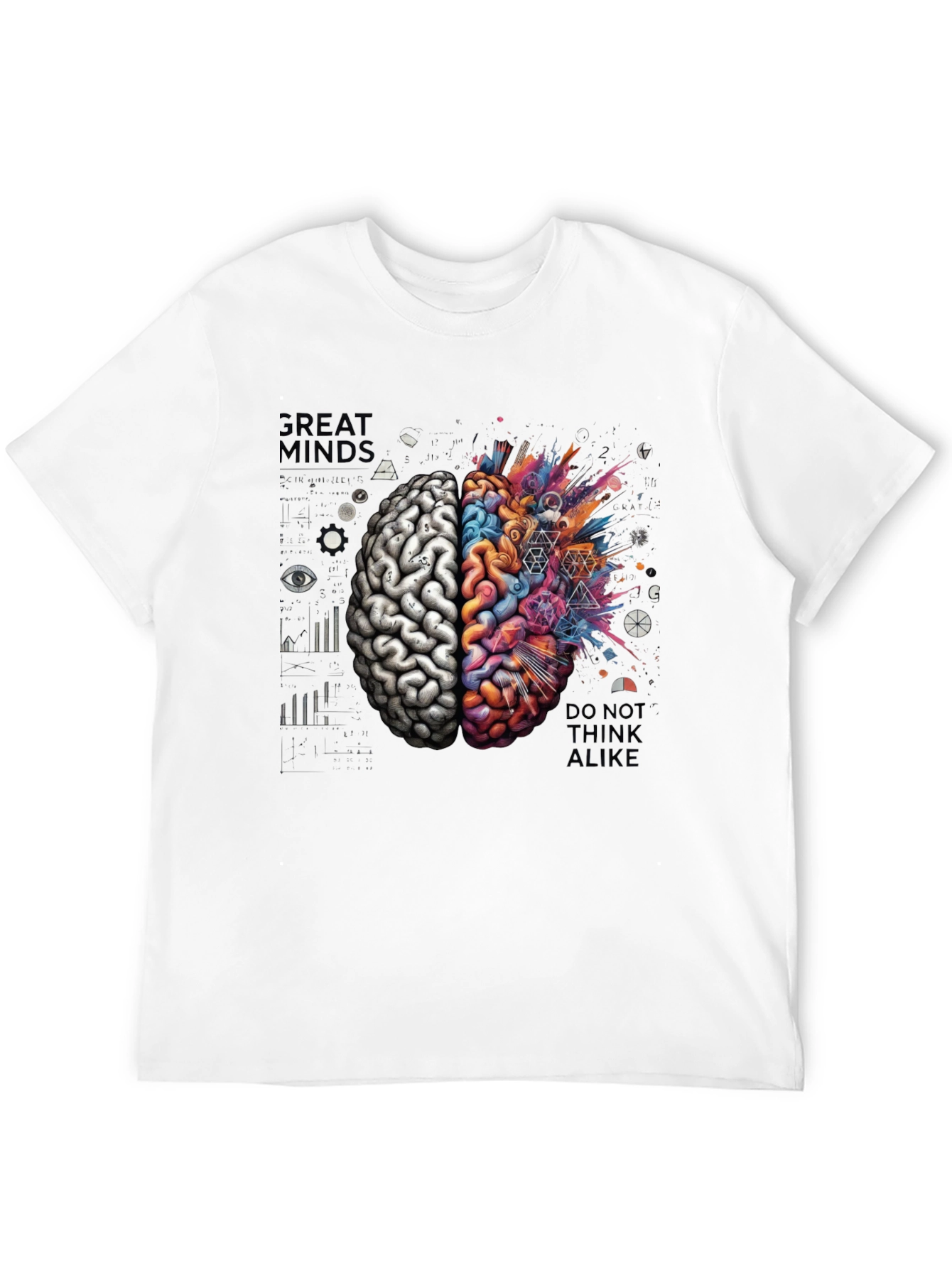 Brain Art T-Shirt - Creative Minds Apparel