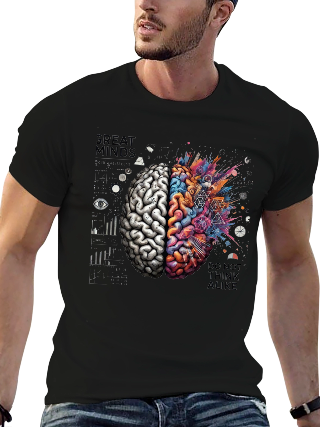 Brain Art T-Shirt - Creative Minds Apparel