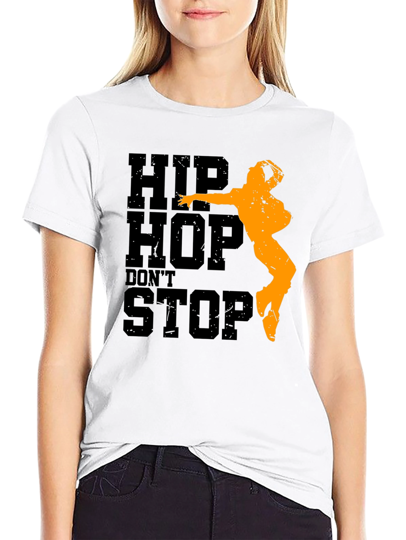 Hip Hop Dont Stop Graphic T-Shirt