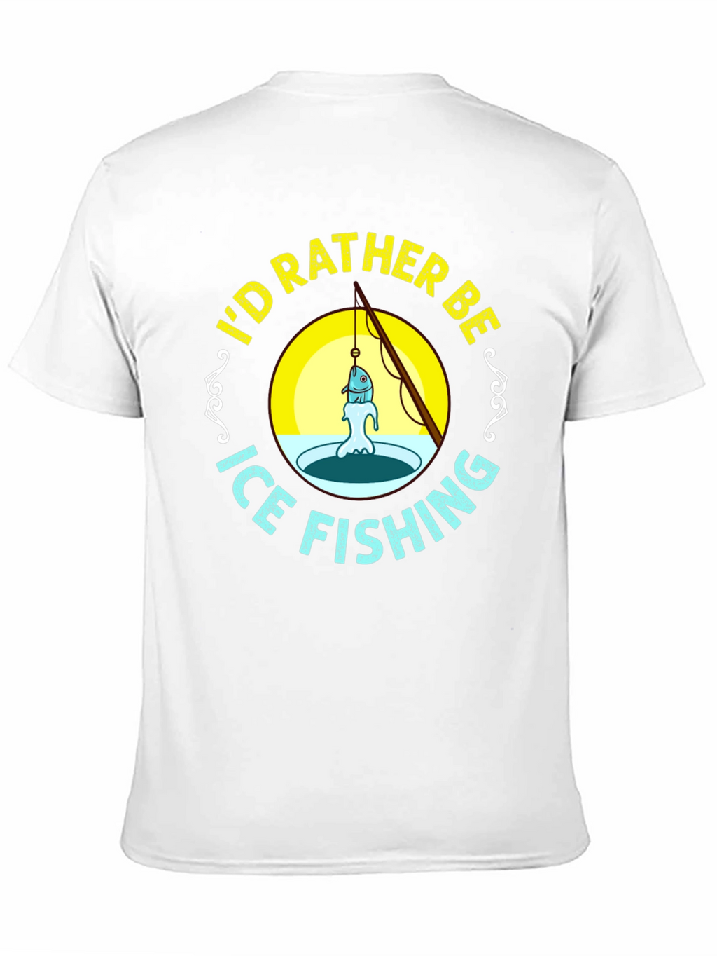 Ice Fishing Graphic Tee