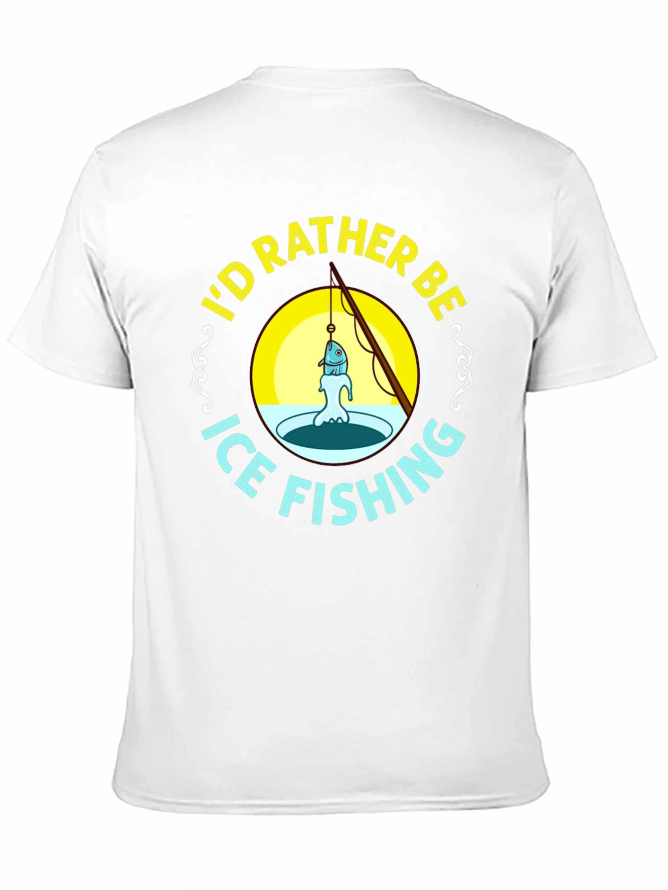 Ice Fishing Graphic Tee