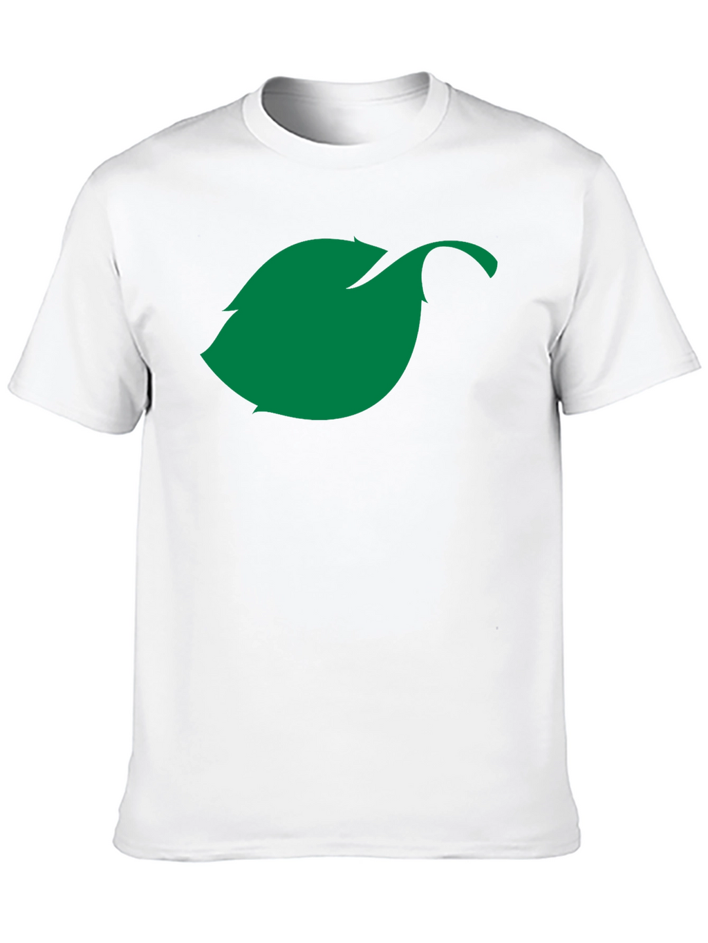Green Leaf Graphic T-Shirt