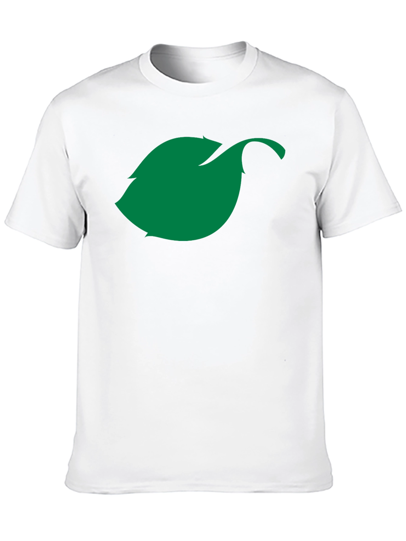 Green Leaf Graphic T-Shirt