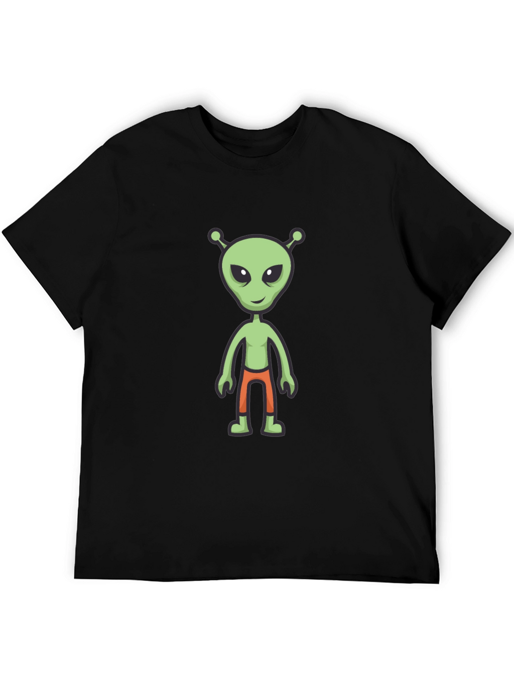 Alien Graphic Tee - Mens Black T-Shirt
