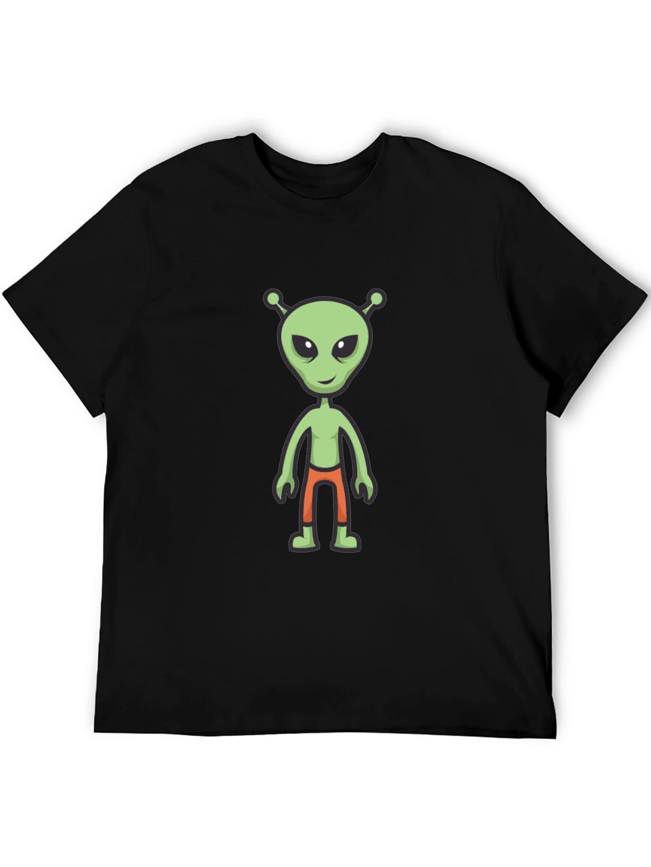 Alien Graphic Tee - Mens Black T-Shirt