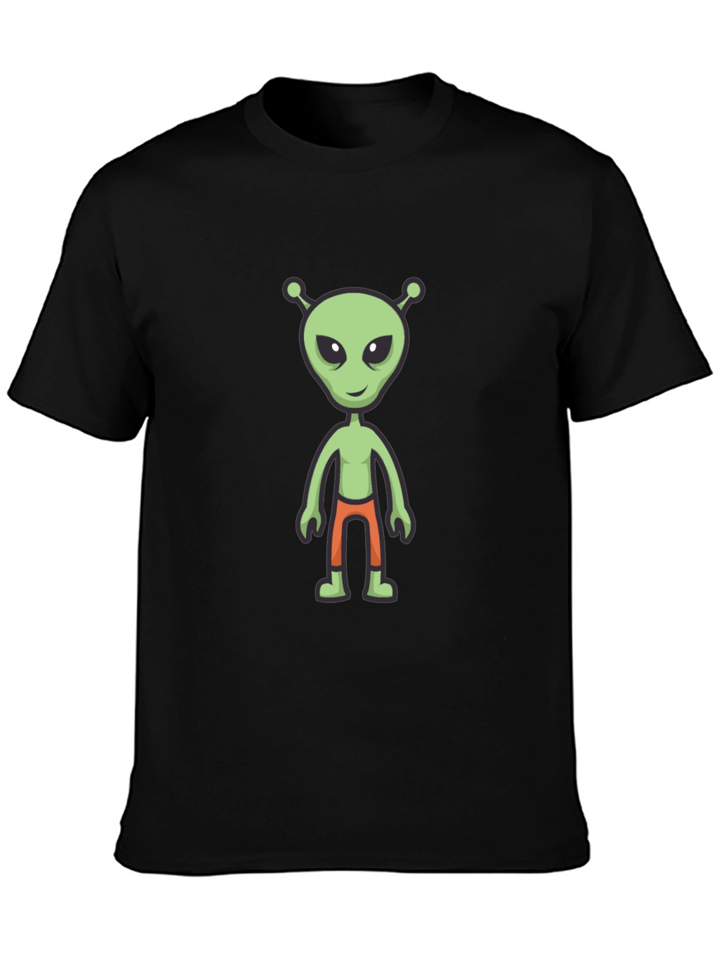 Alien Graphic Tee - Mens Black T-Shirt