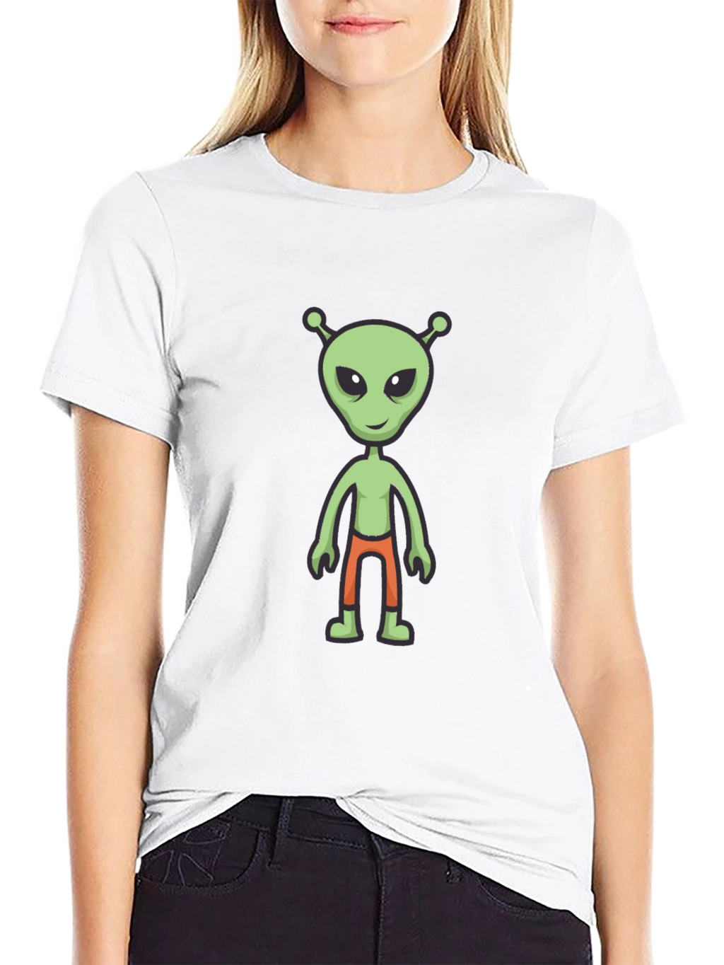 Alien Graphic Tee - Mens Black T-Shirt