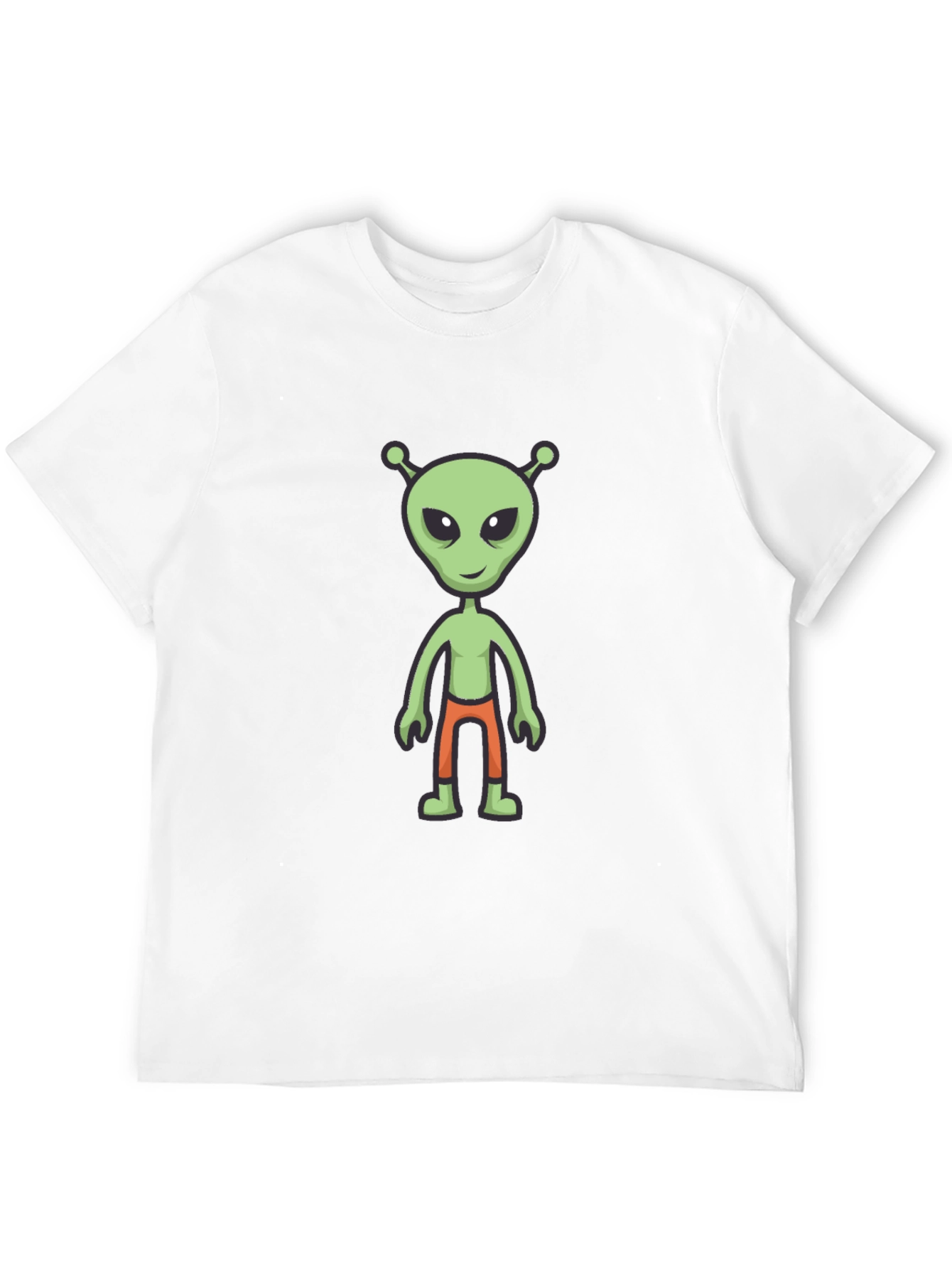 Alien Graphic Tee - Mens Black T-Shirt